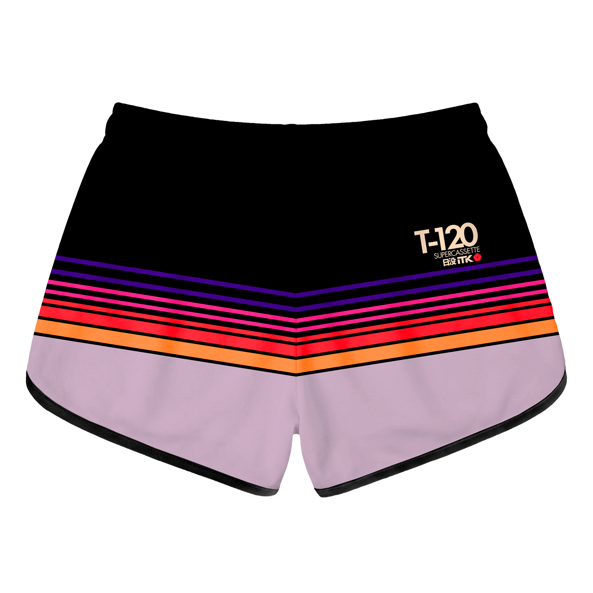 Sunset Supercassette Retro Shorts