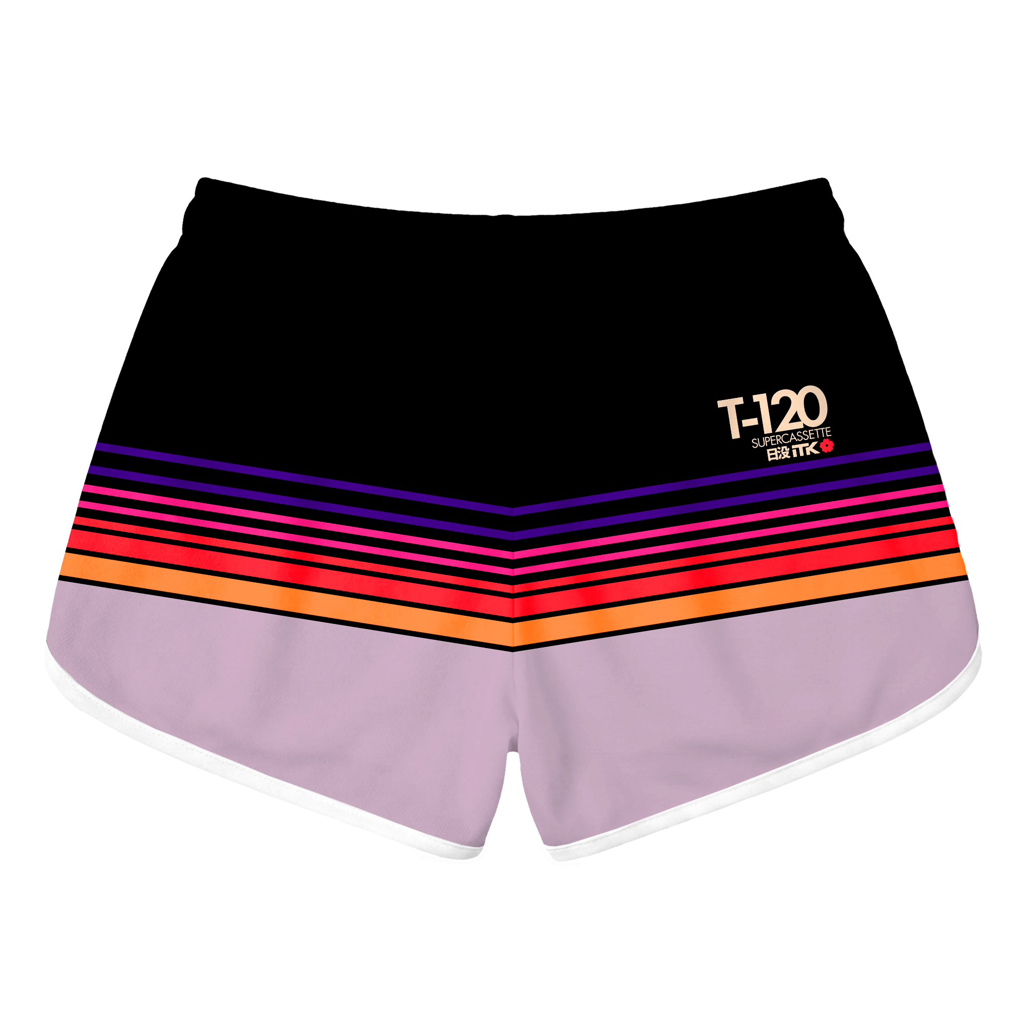 Sunset Supercassette Retro Shorts