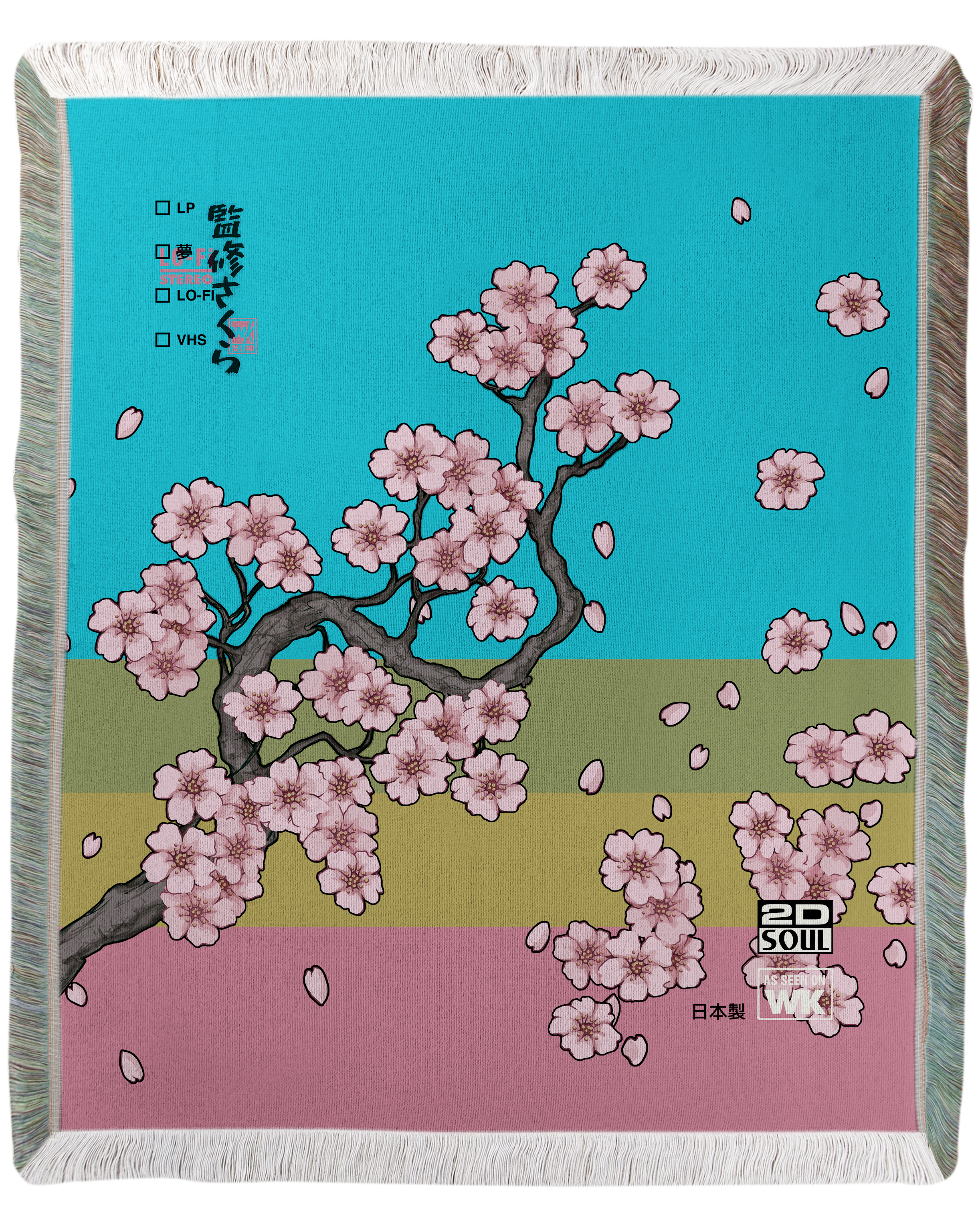 Supervisual Woven Blanket