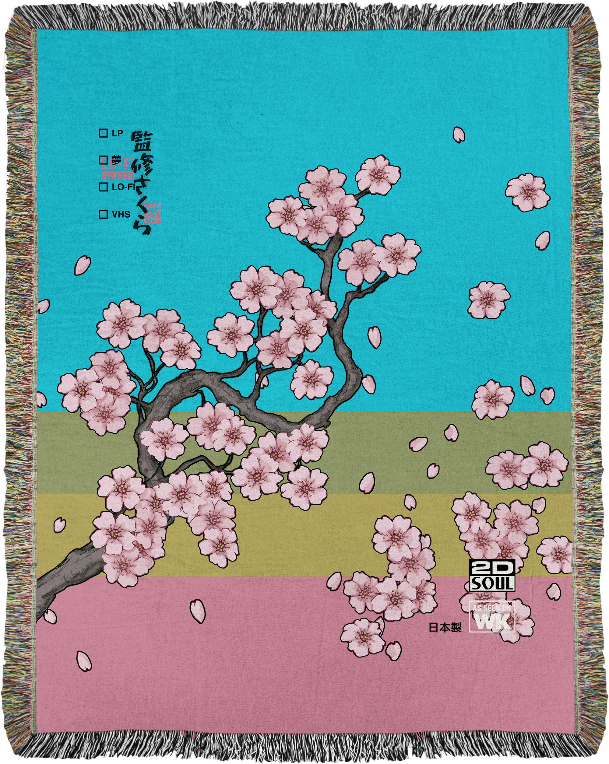Supervisual Woven Blanket