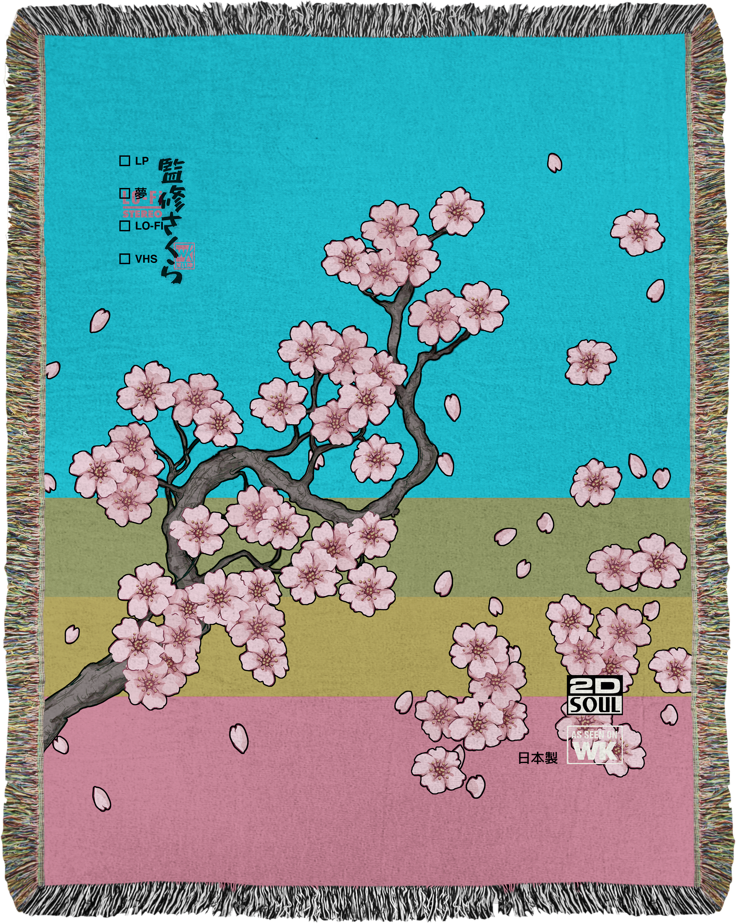 Supervisual Woven Blanket