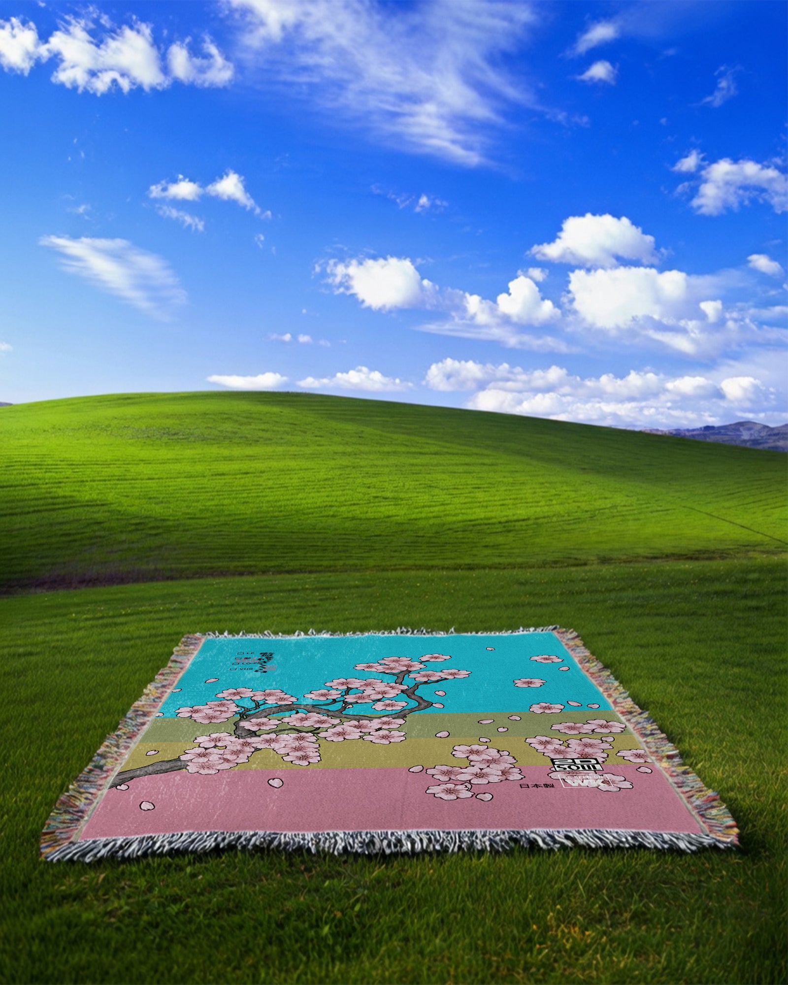 Supervisual Woven Blanket