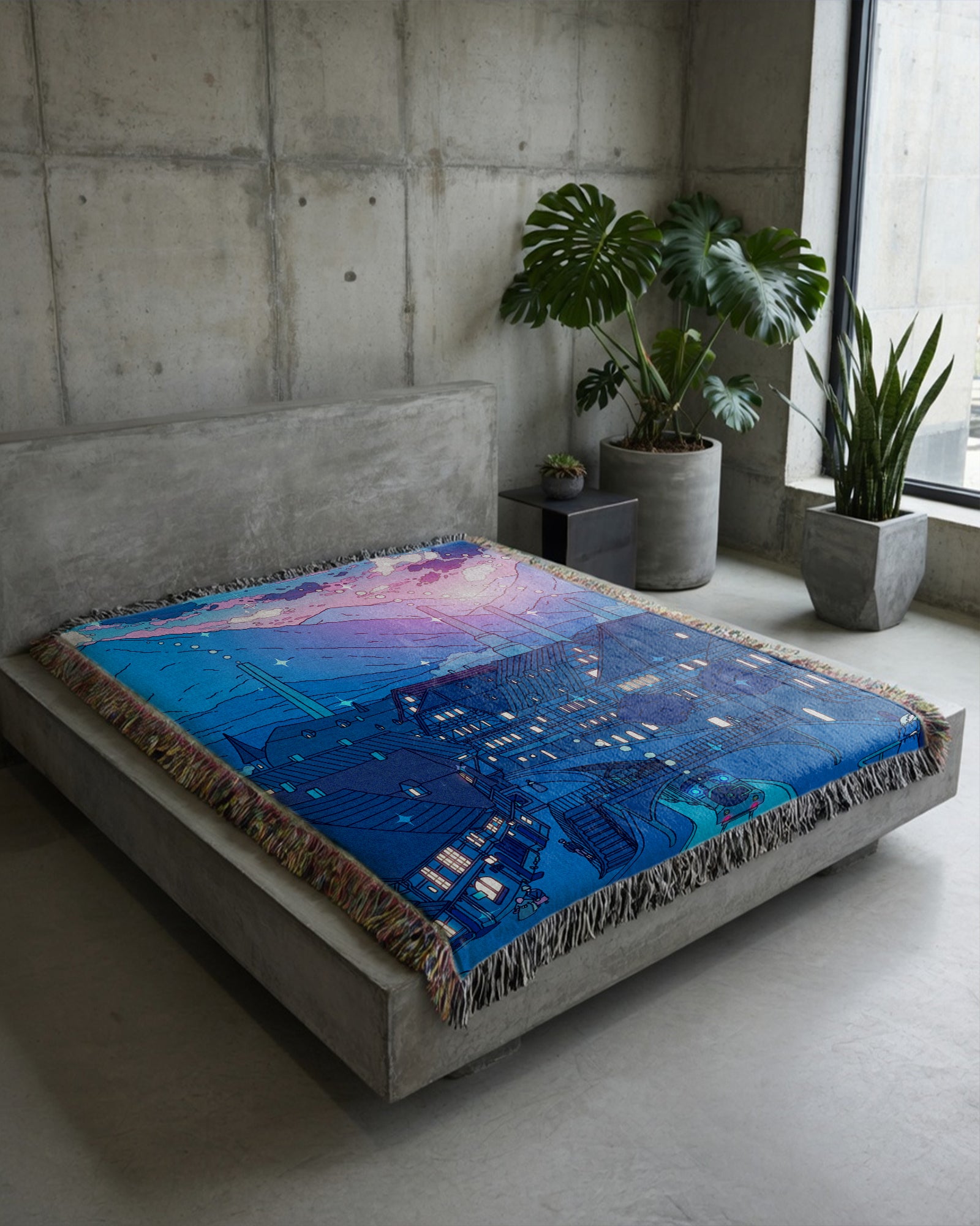 Taking Flight Woven Blanket