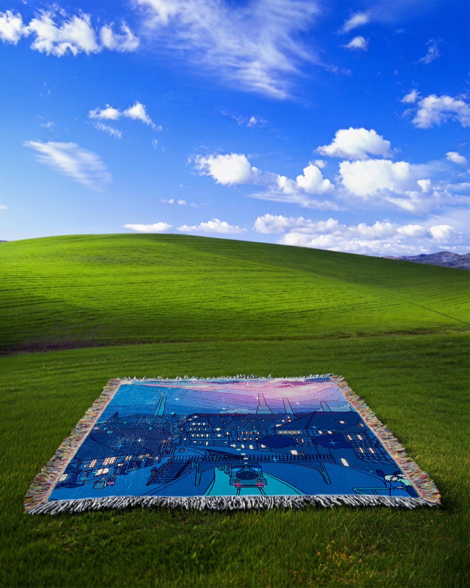 Taking Flight Woven Blanket