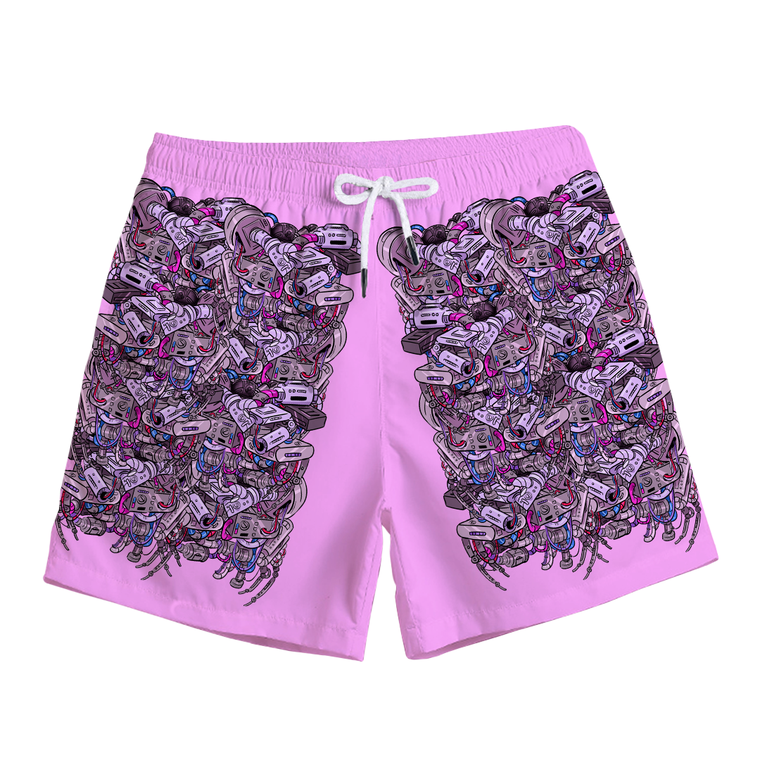 Mecha Nurse Swim Trunks