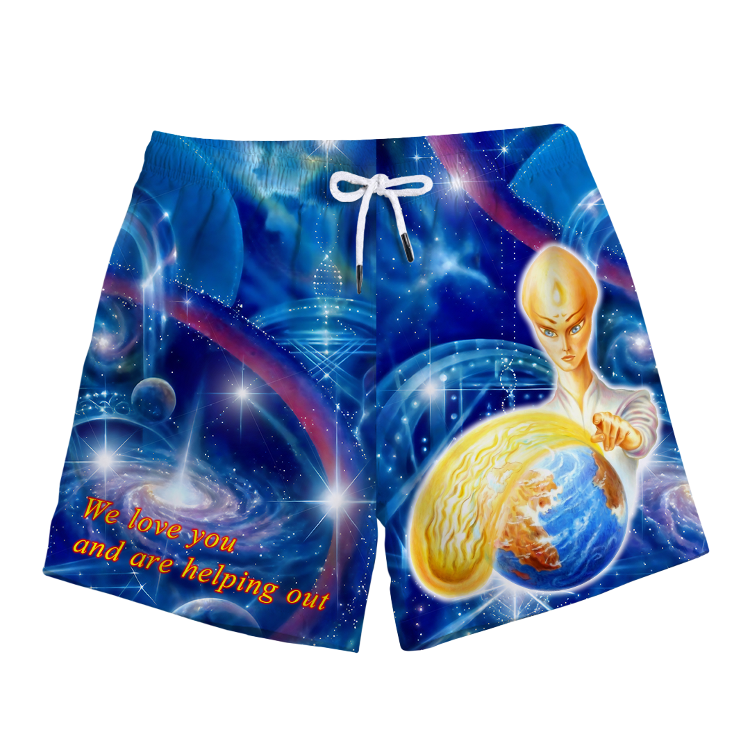 We Love You Swim Trunks
