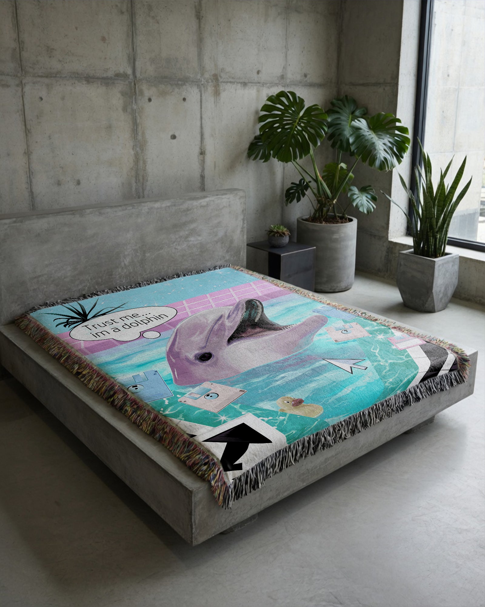 Trust Me Woven Blanket