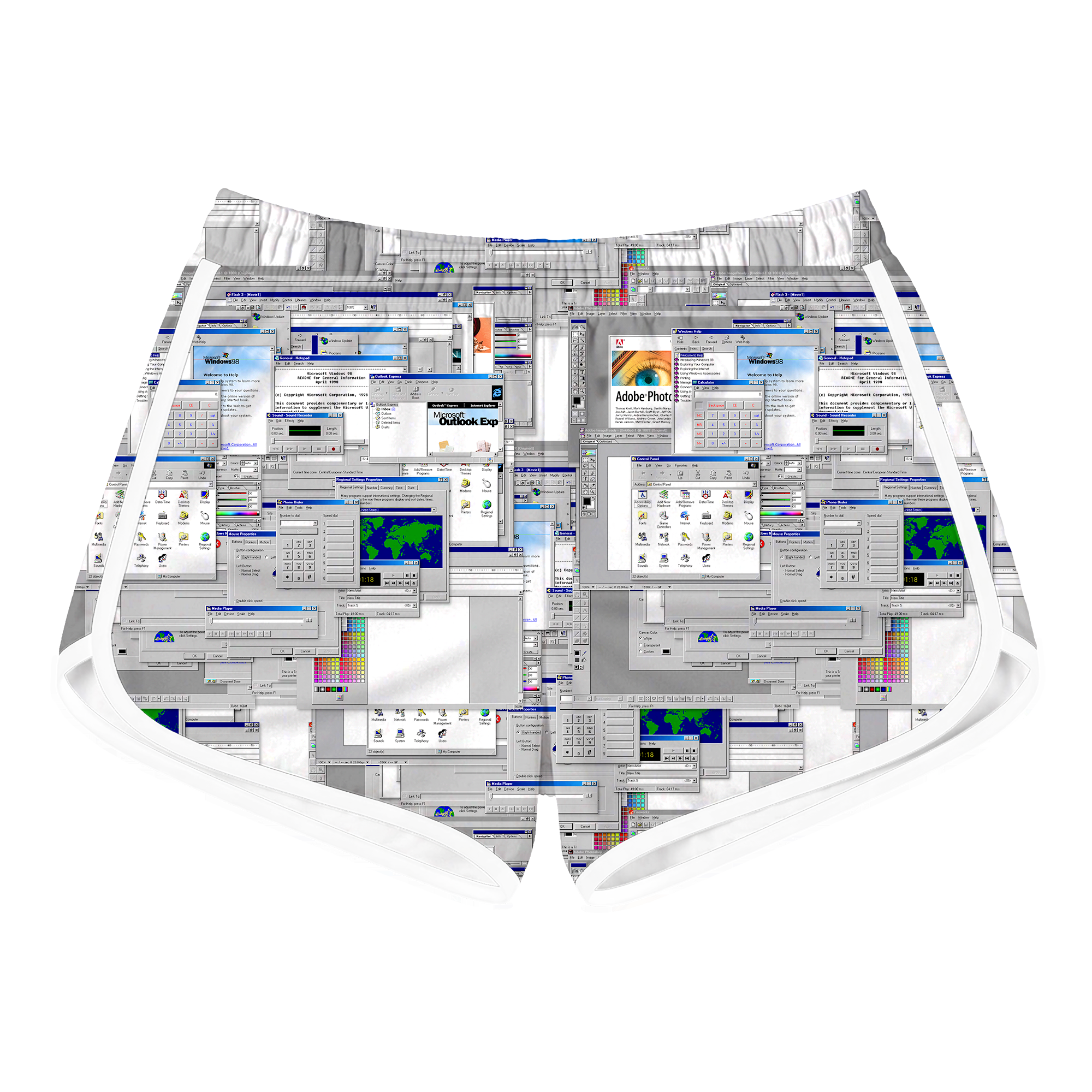Ultimate OS Retro Shorts