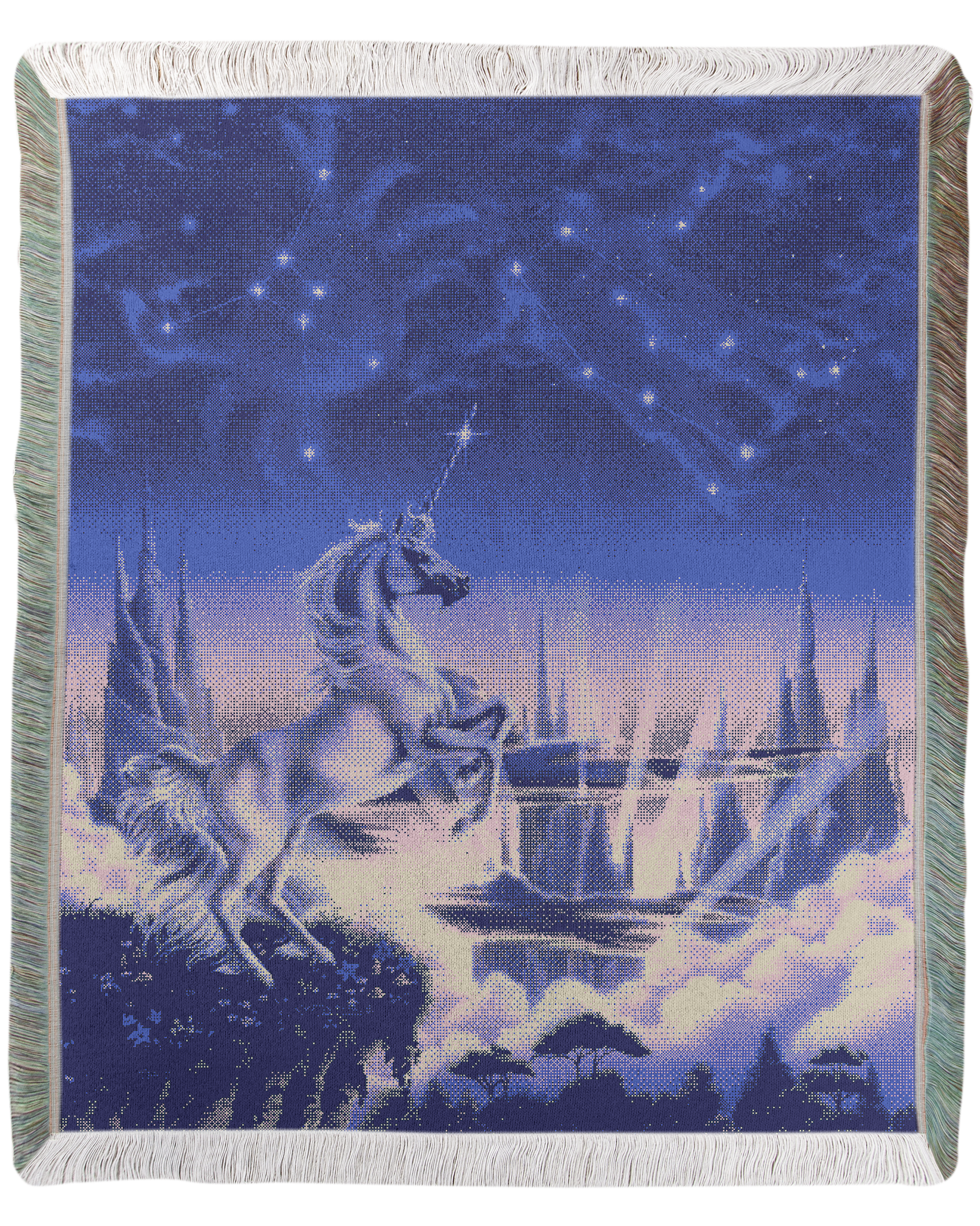 Unicorn's Edge Woven Blanket