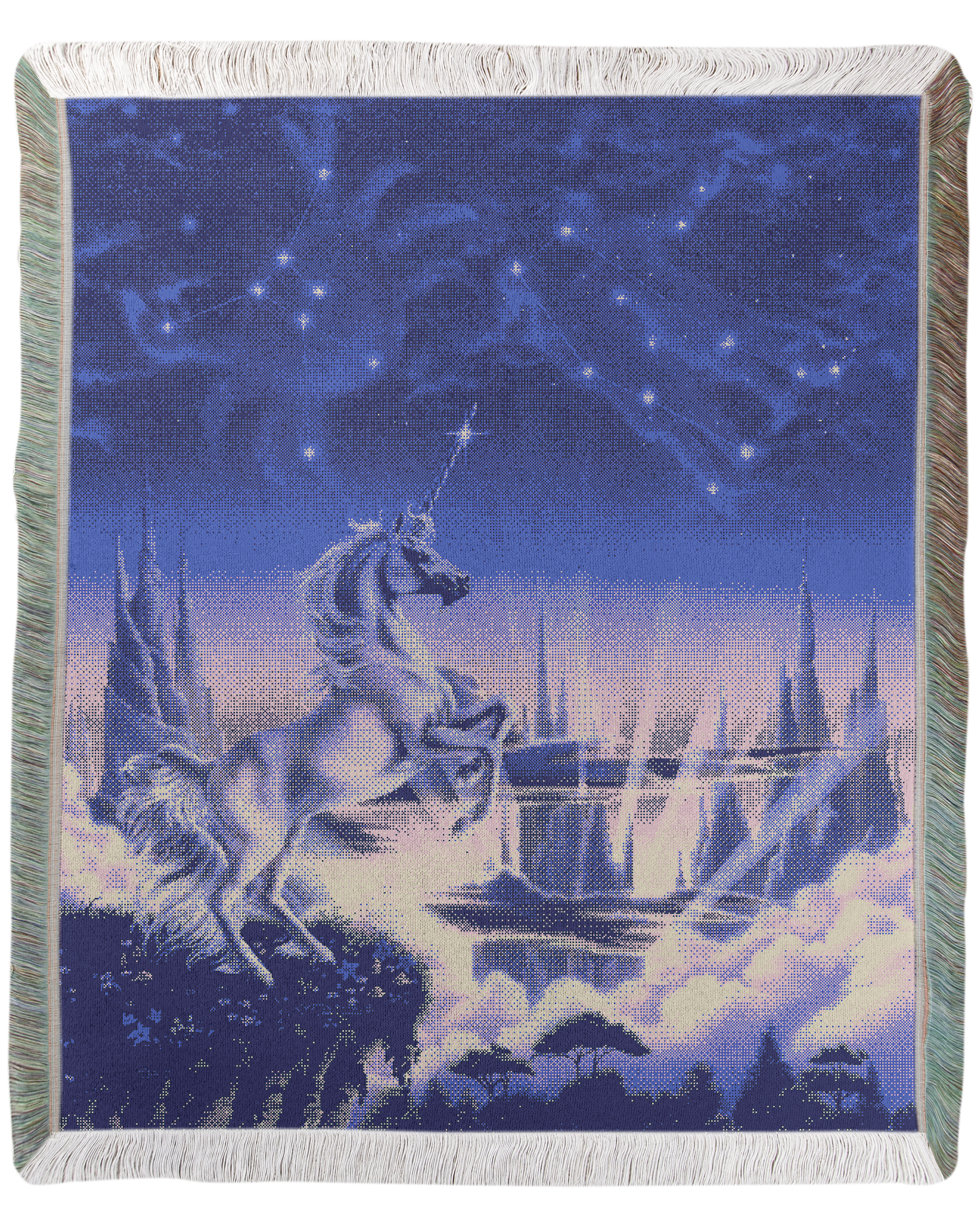 Unicorn's Edge Woven Blanket