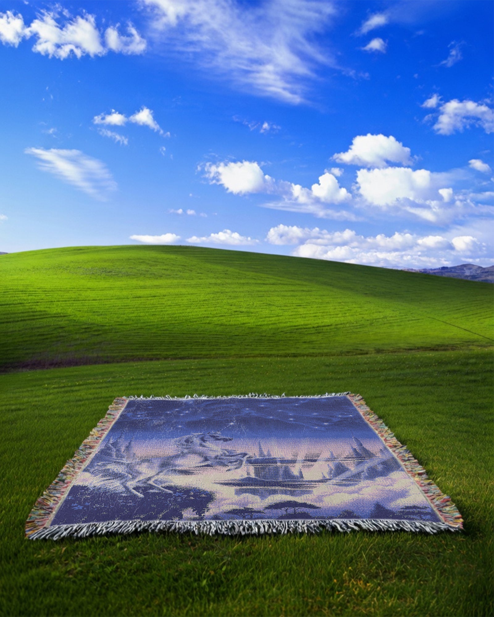 Unicorn's Edge Woven Blanket