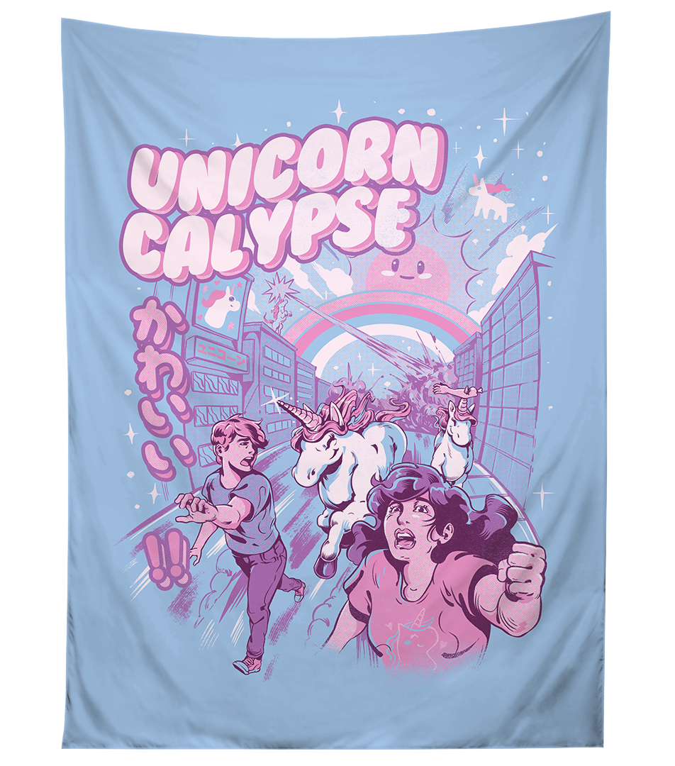 Unicorncalypse Tapestry