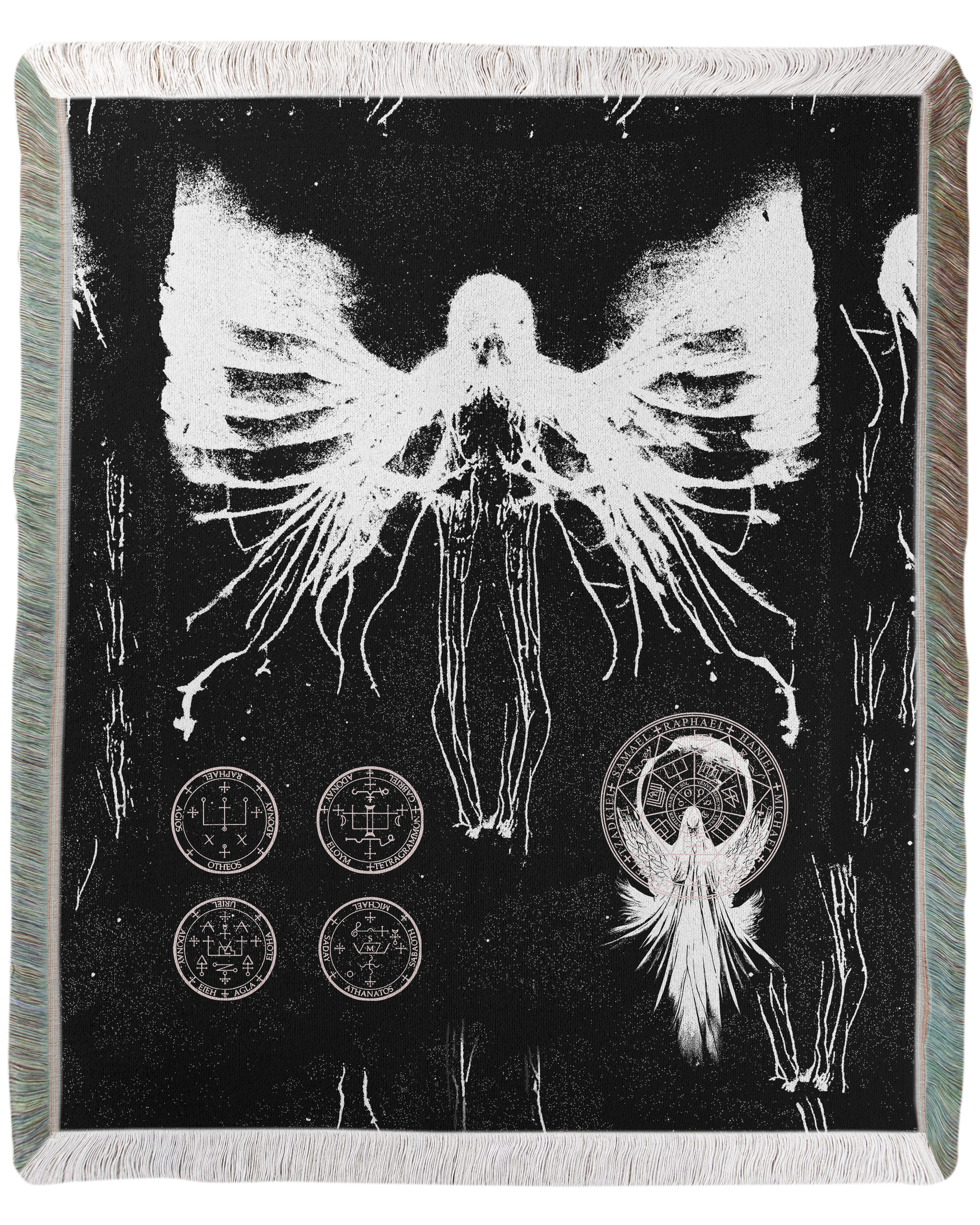 Unknown Prophecy Woven Blanket