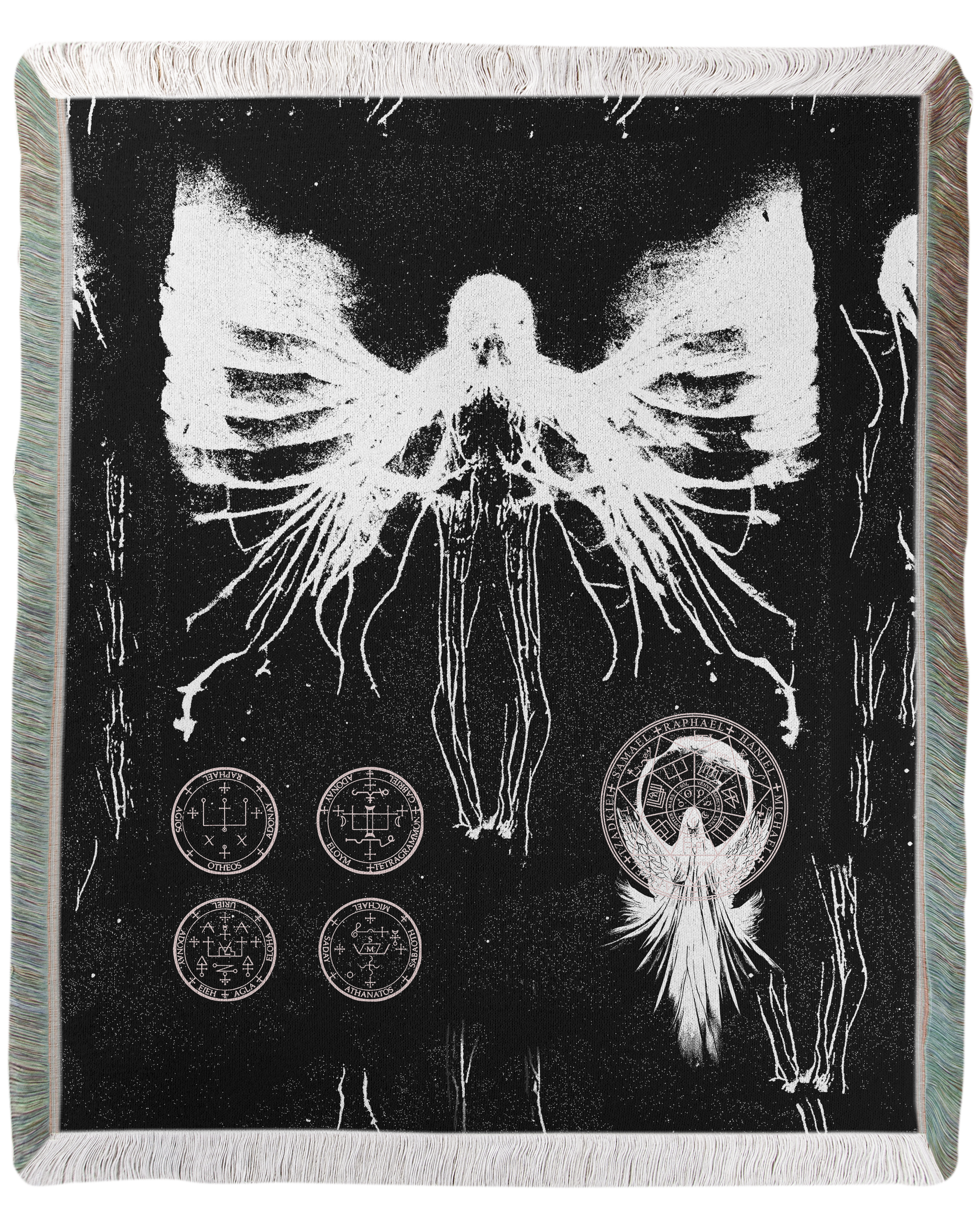 Unknown Prophecy Woven Blanket