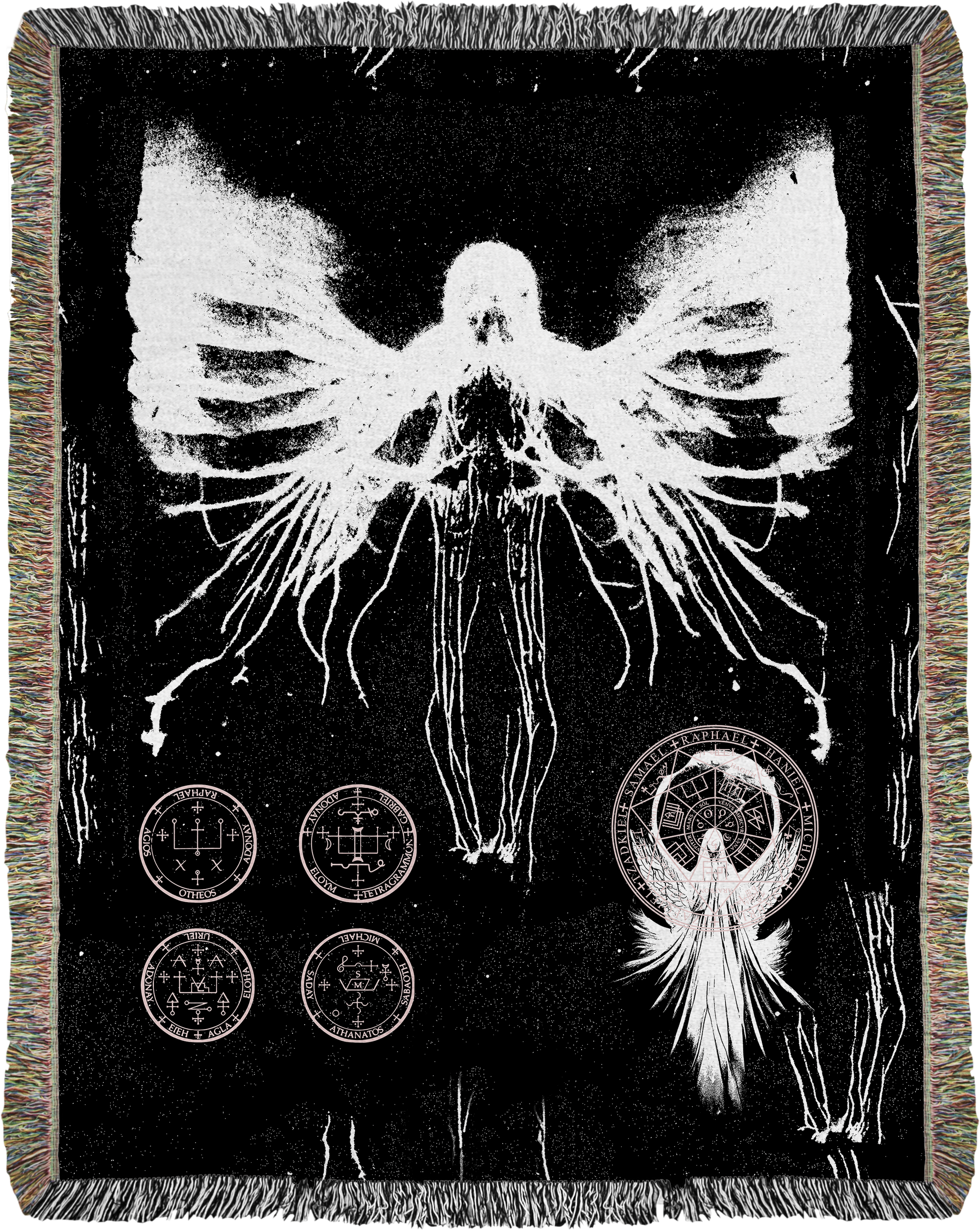 Unknown Prophecy Woven Blanket