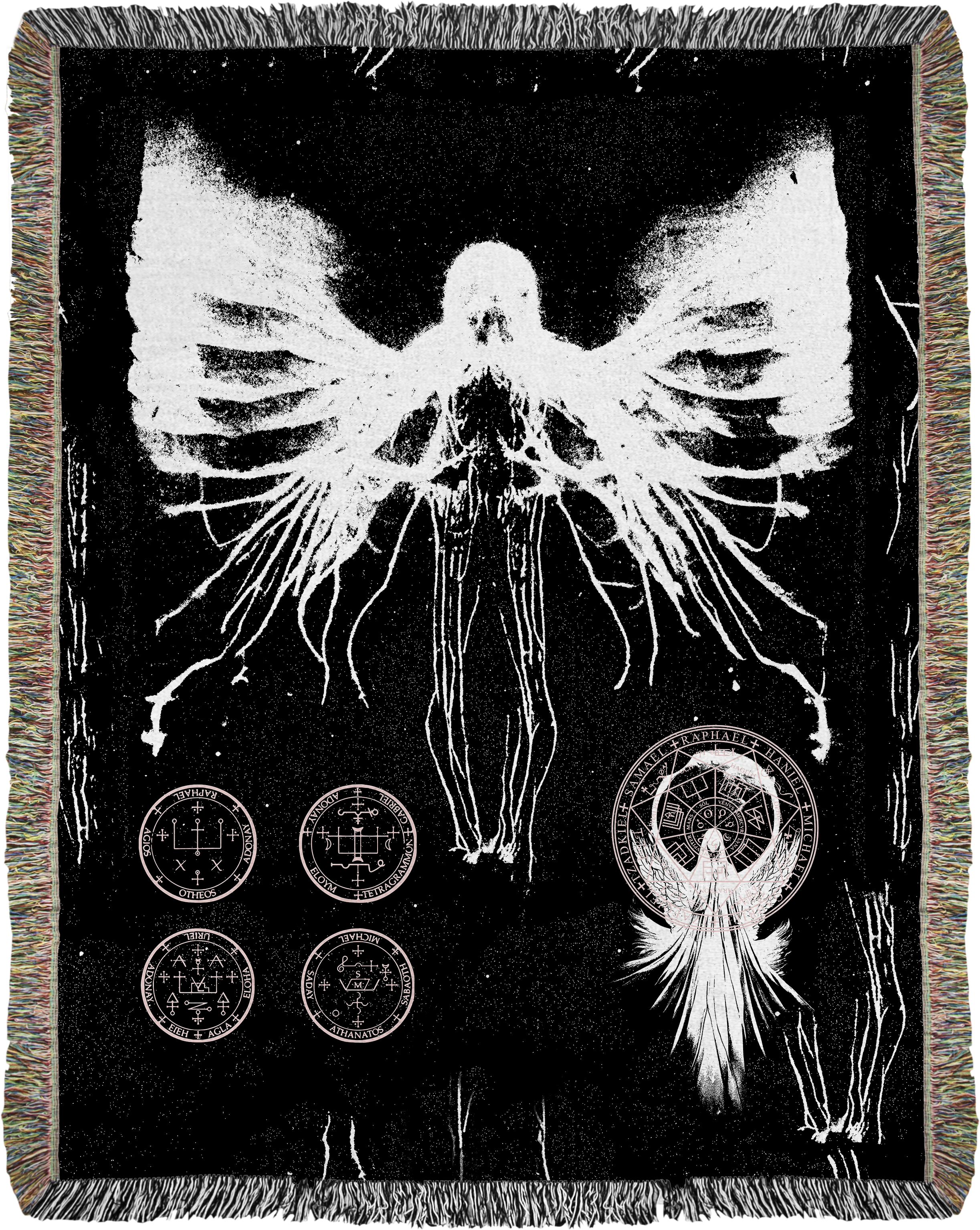 Unknown Prophecy Woven Blanket