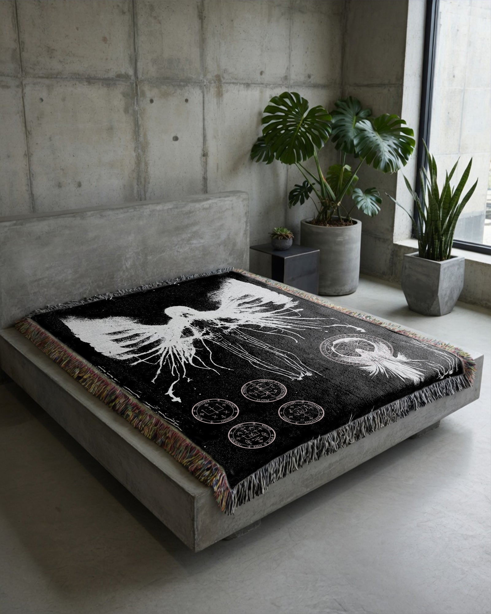 Unknown Prophecy Woven Blanket