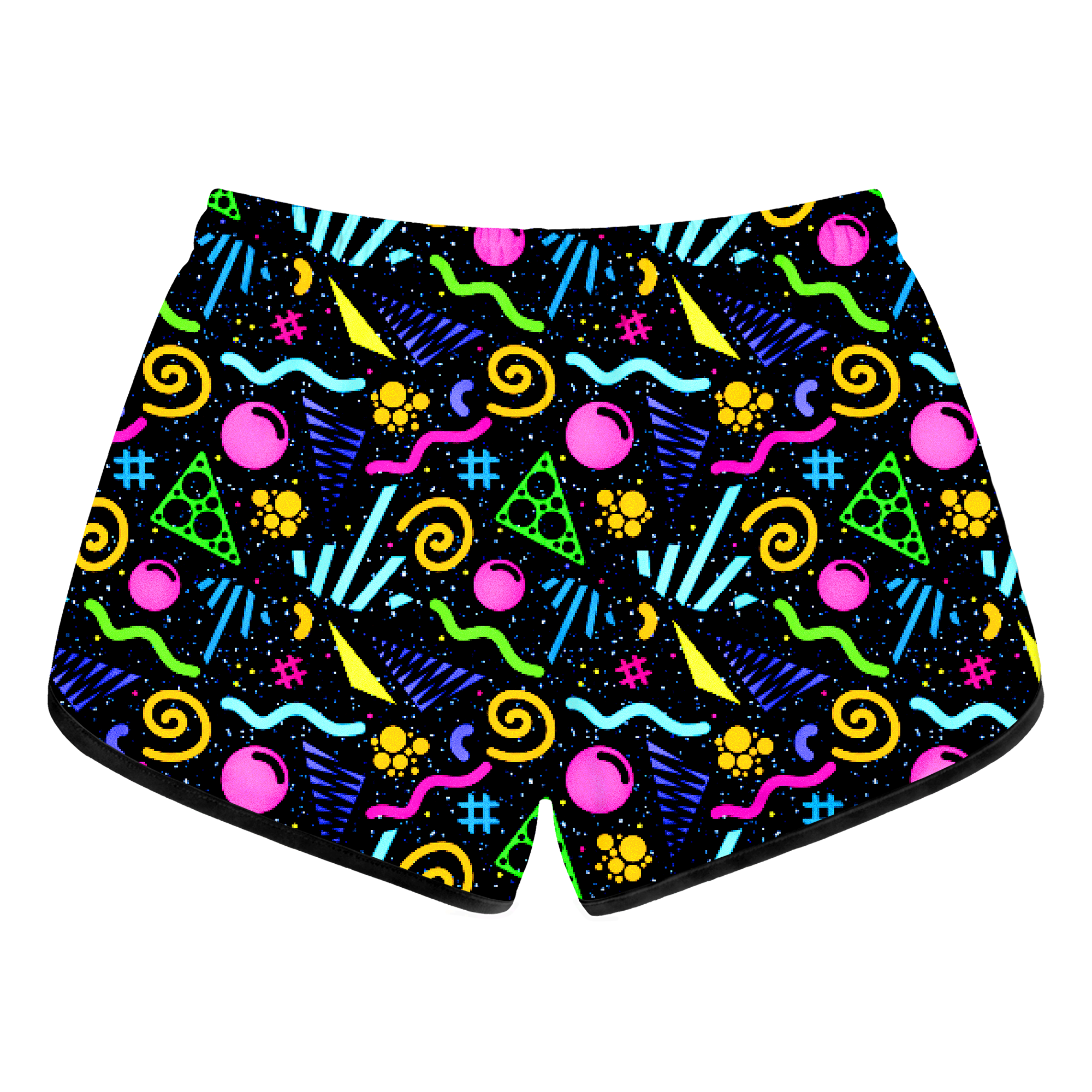 Unlimited Tokens Retro Shorts