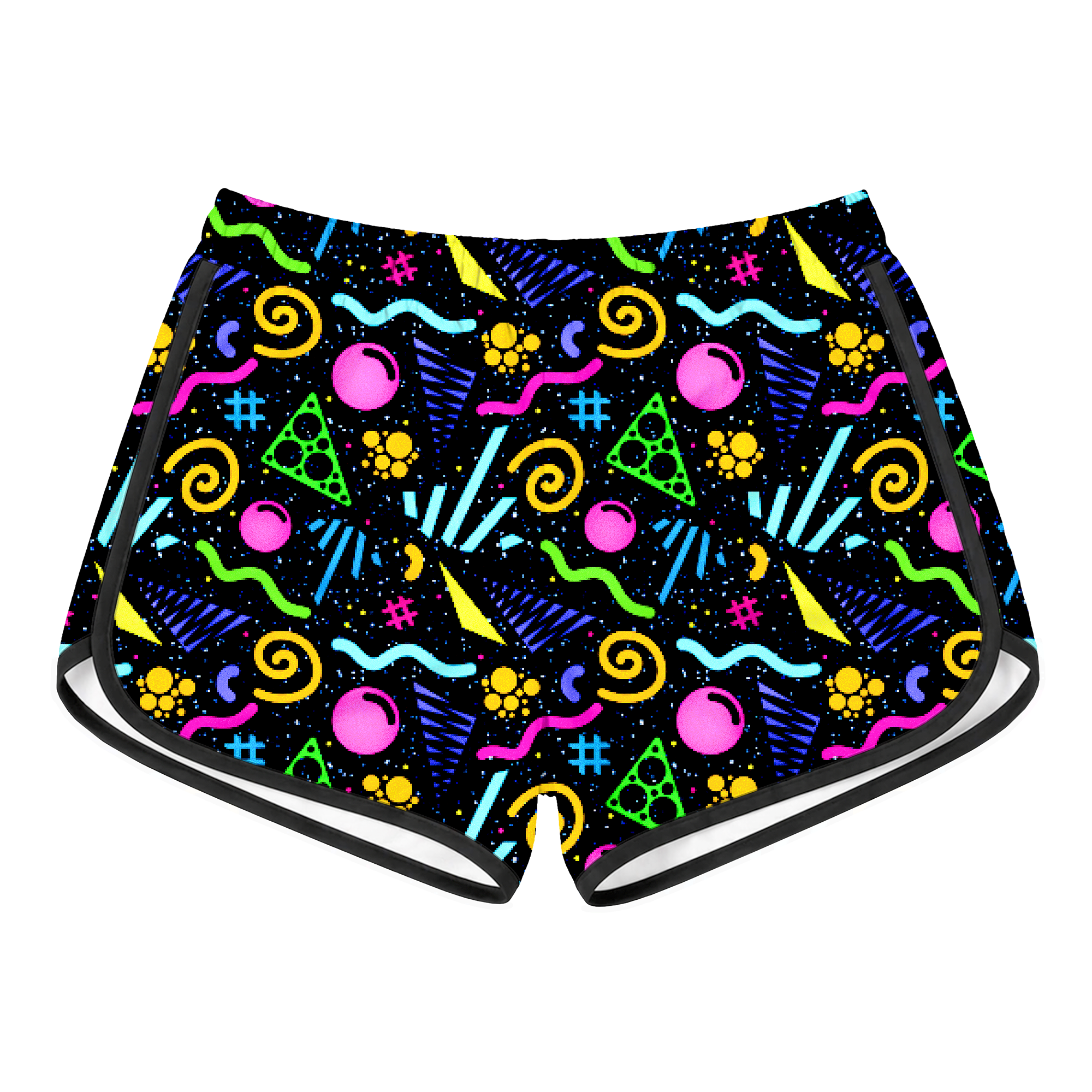 Unlimited Tokens Retro Shorts