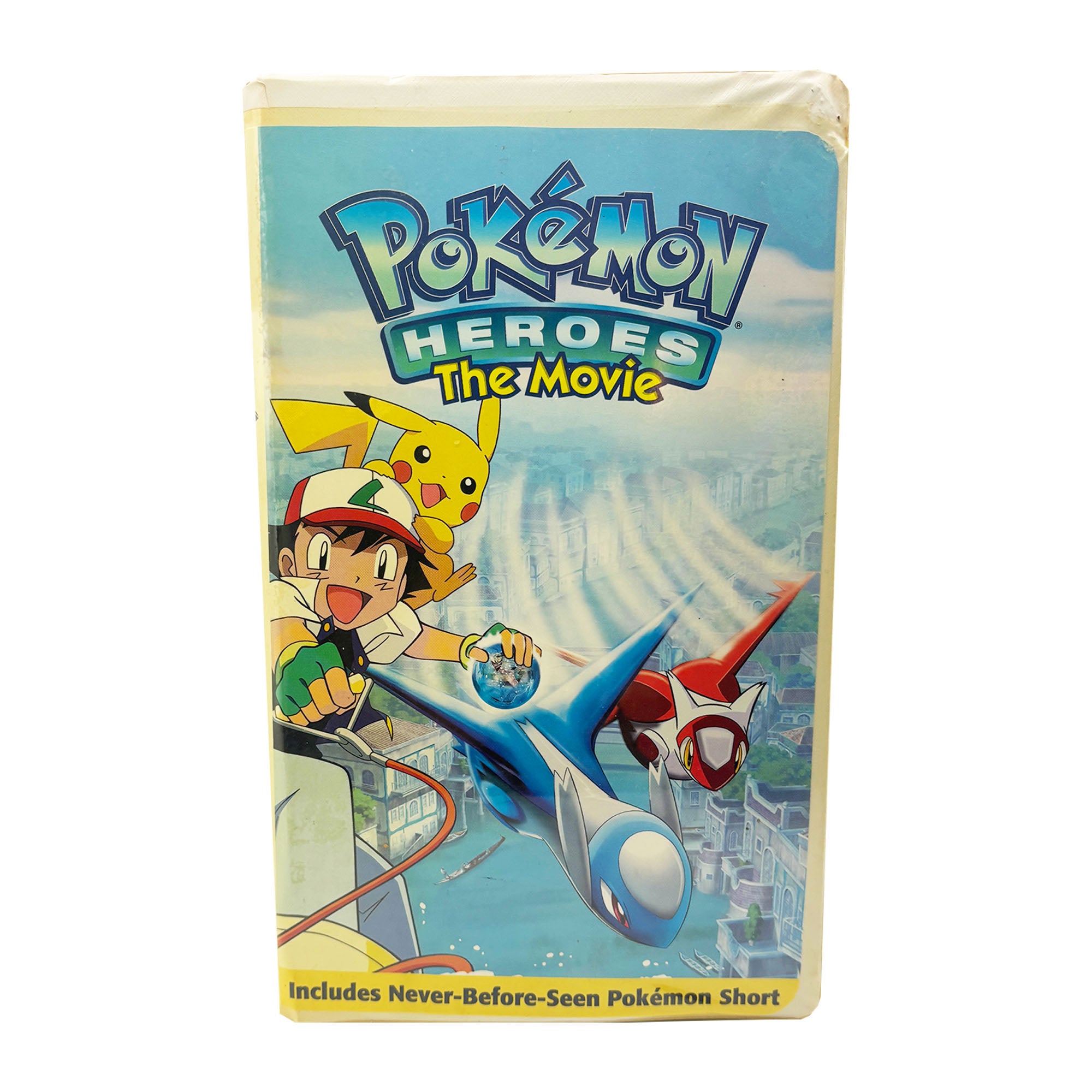 Pokemon Heroes The Movie VHS Tape