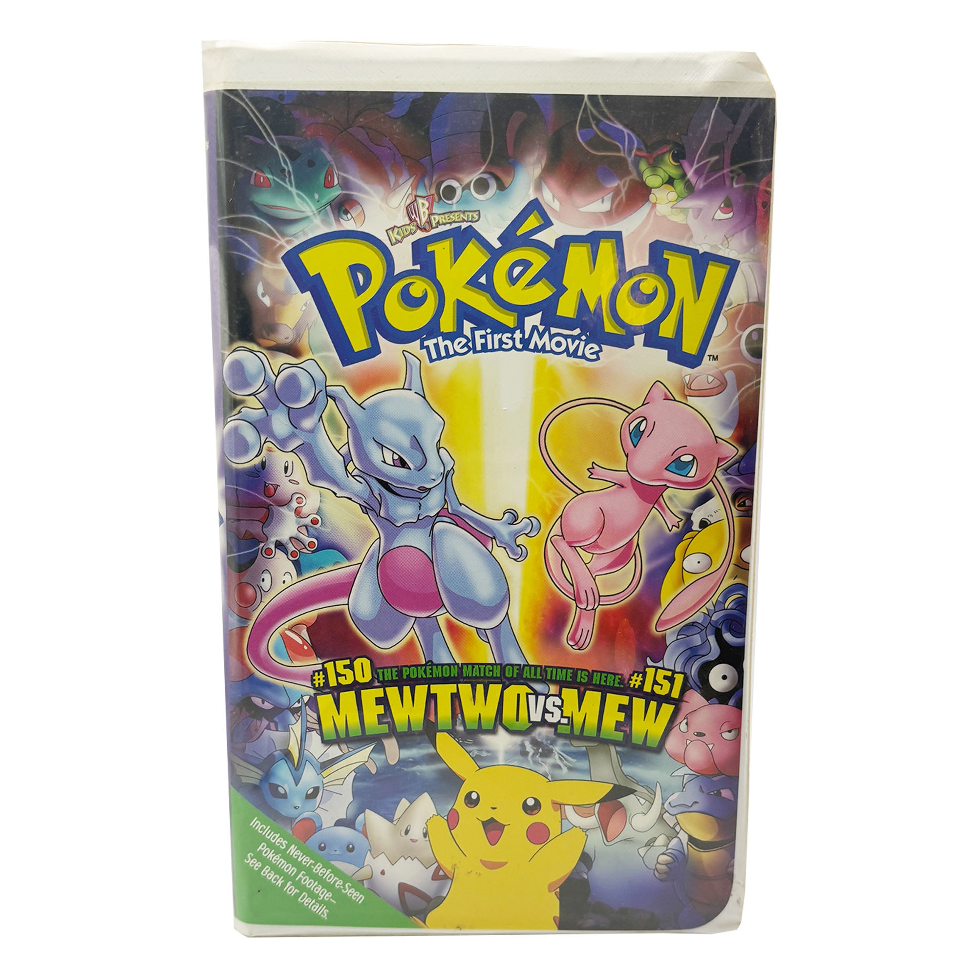 Pokemon The First Movie VHS Tape