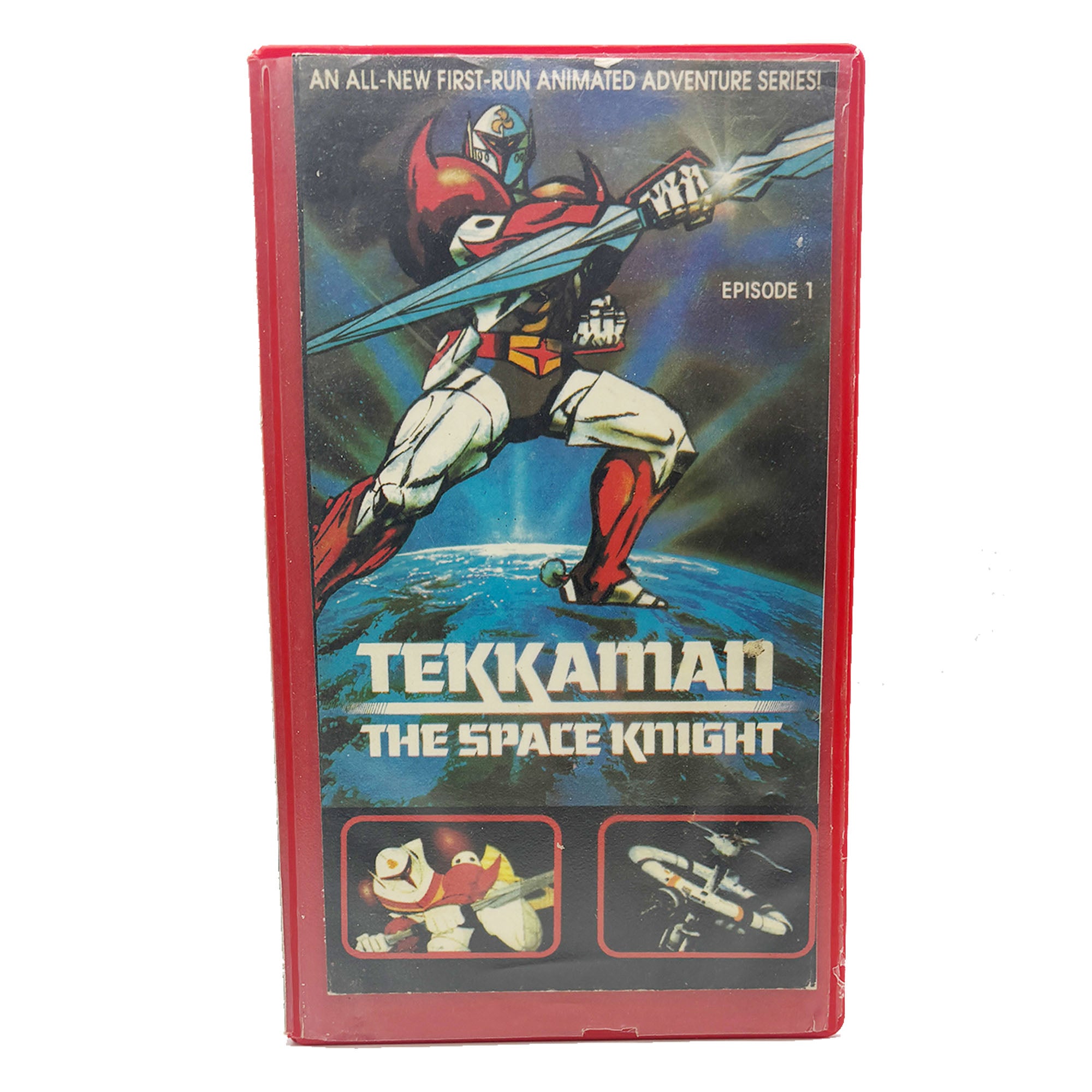 Tekkaman The Space Knight VHS Tape