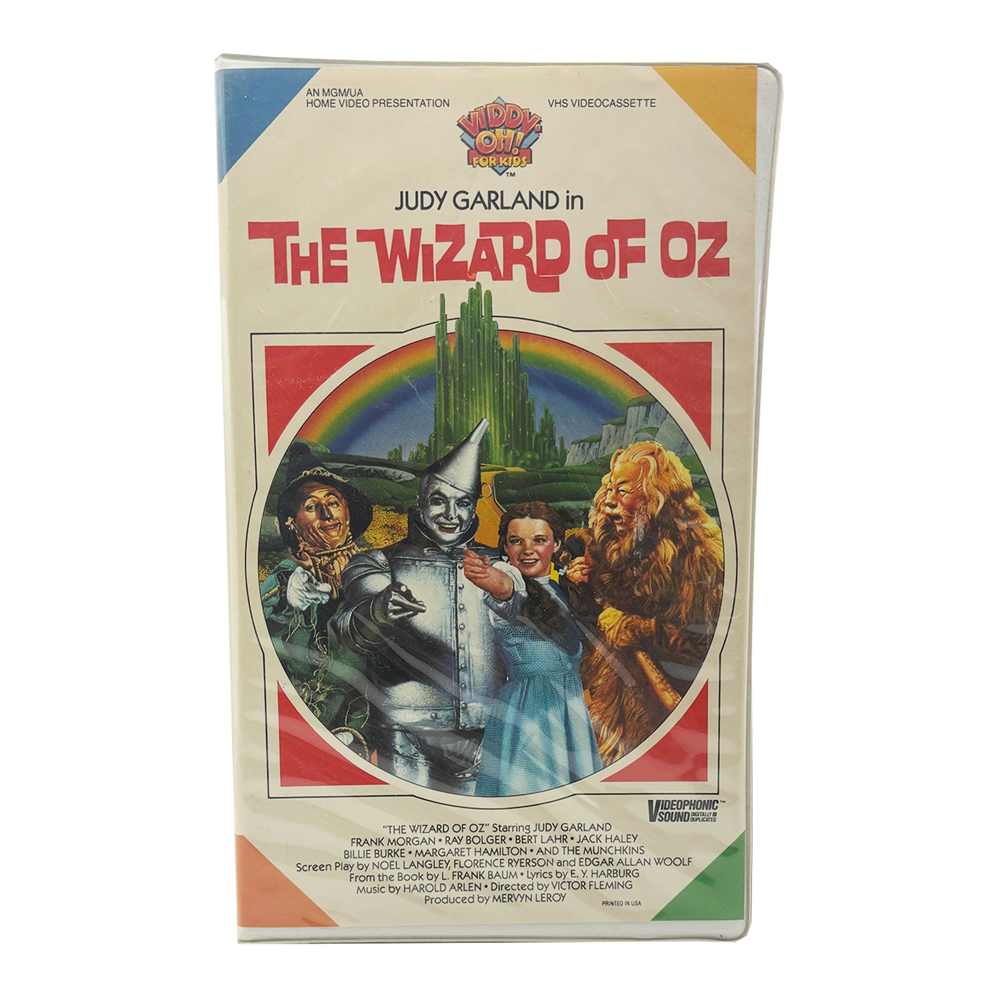 The Wizard of Oz 1985 Release VHS Tape