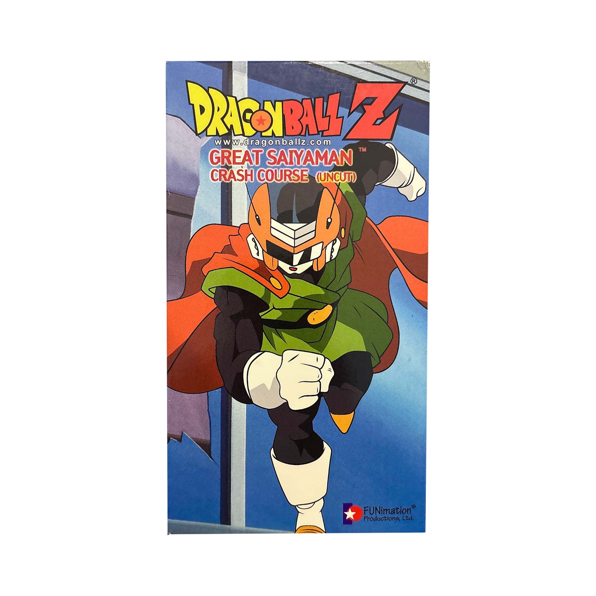 Dragon Ball Z Great Saiyaman Crash Course Uncut VHS Tape