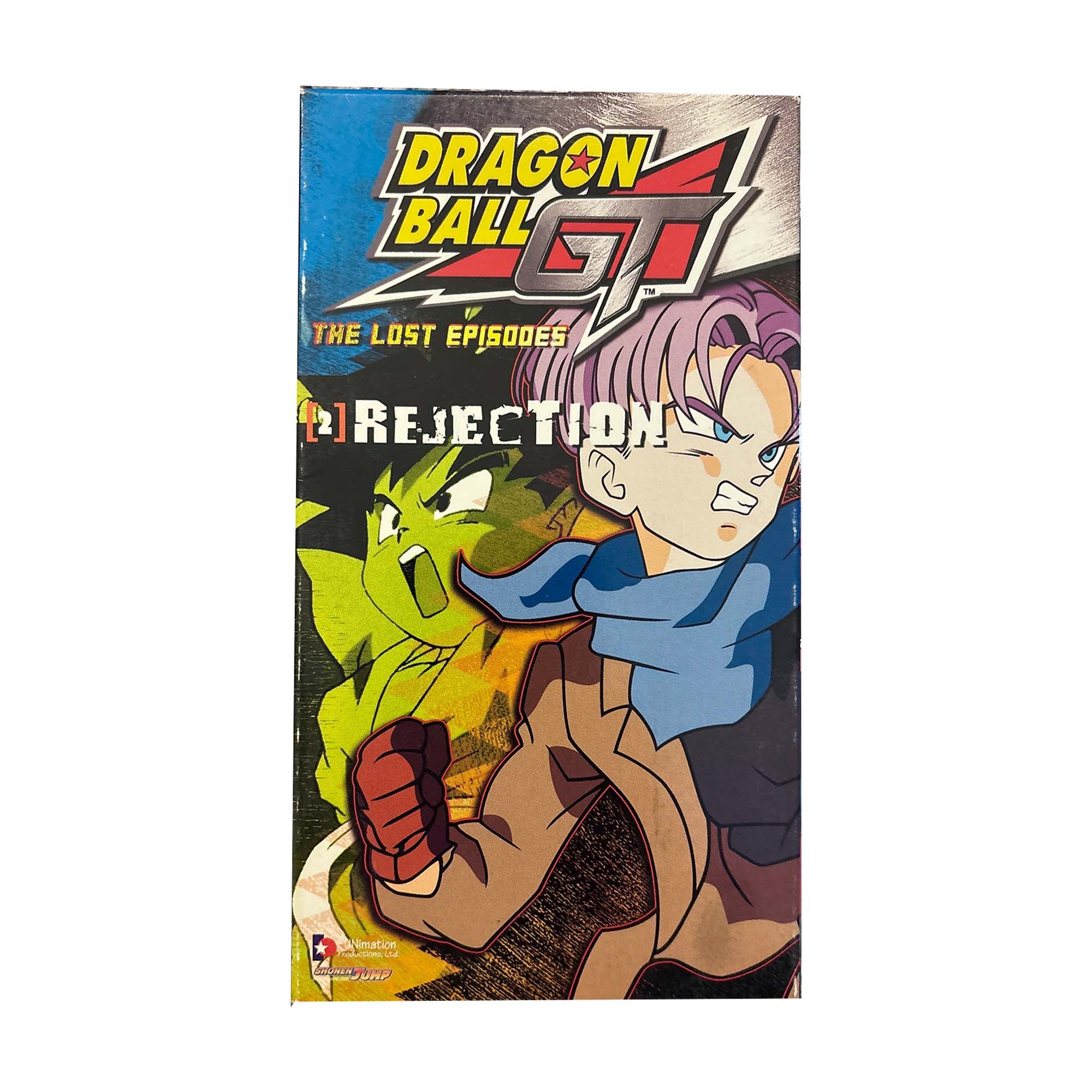 Dragon Ball GT The Lost Episodes 2 Rejection Uncut VHS Tape