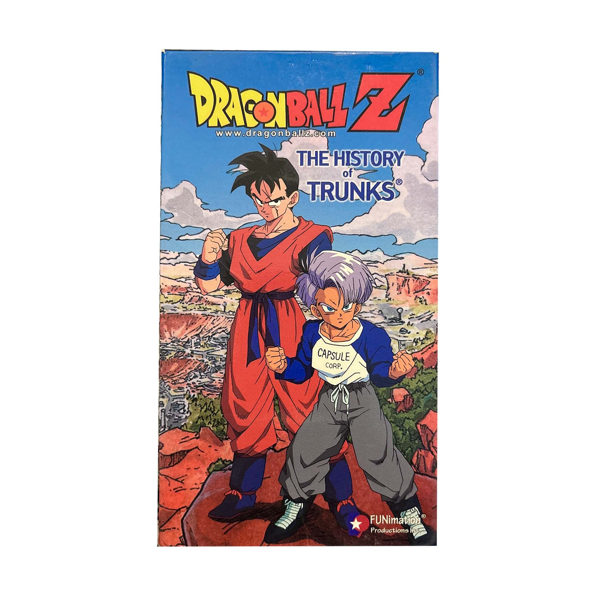 Dragon Ball Z The History of Trunks VHS Tape