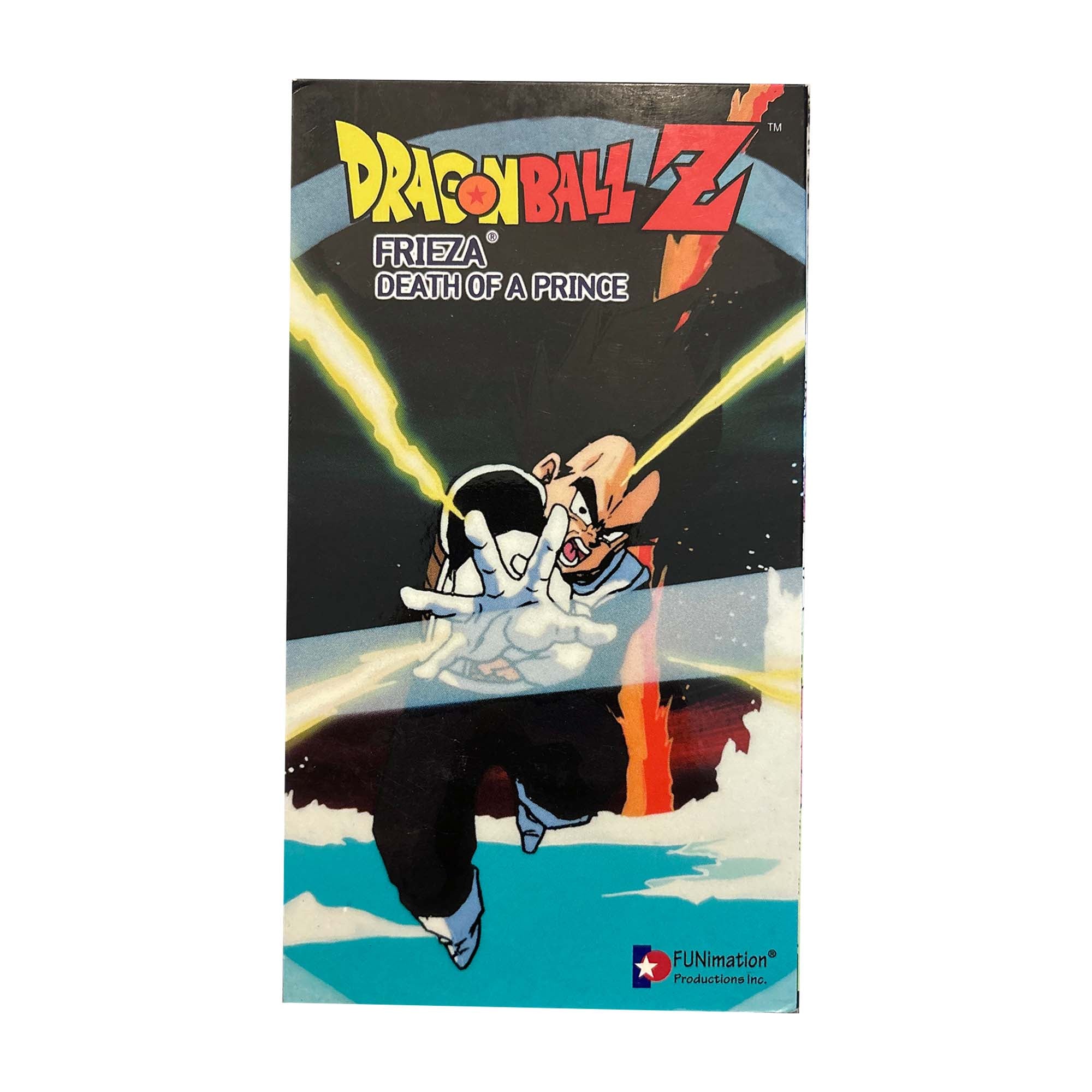 Dragon Ball Z Frieza Death of a Prince Uncut VHS Tape