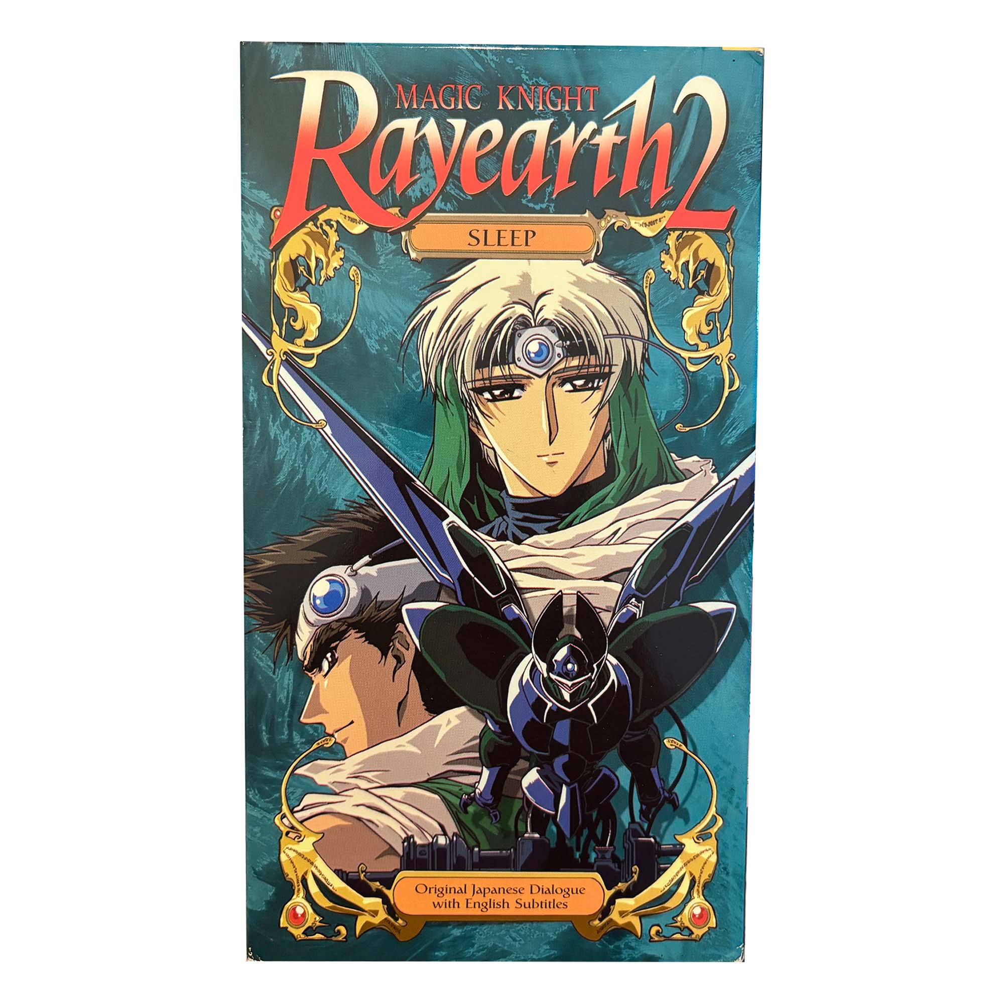 Magic Knight Rayearth 2 Sleep VHS Tape