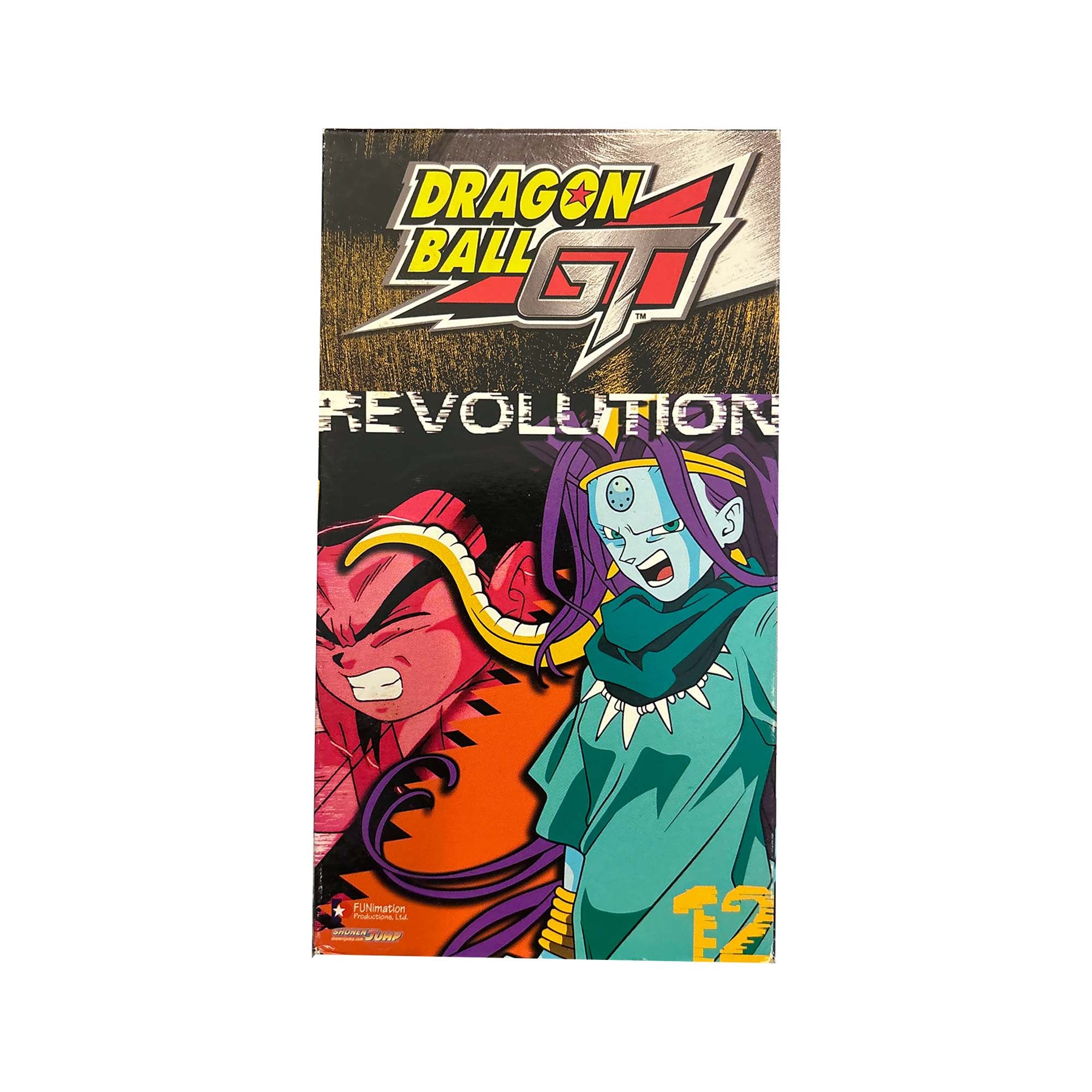 Dragon Ball GT Revolution VHS Tape