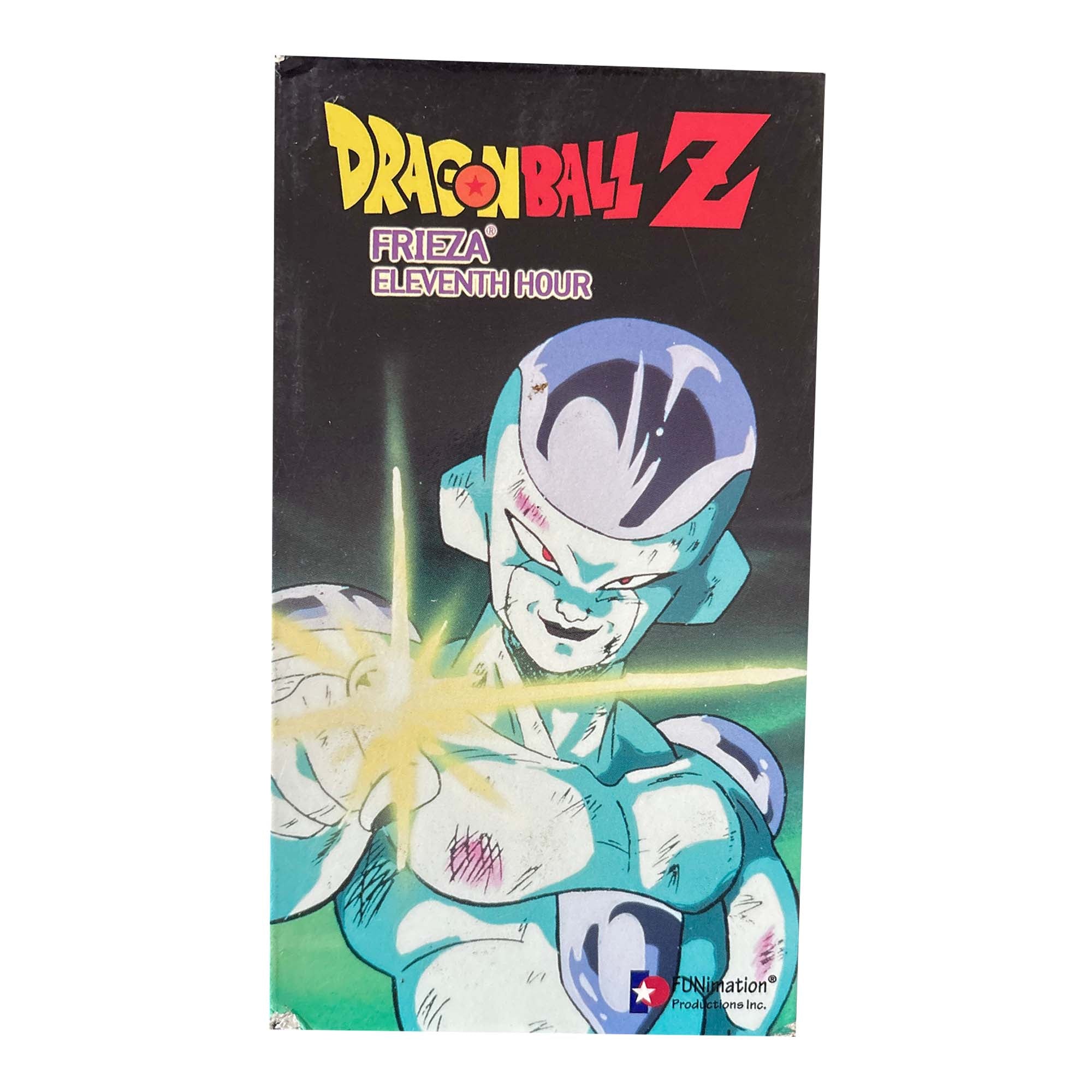 Dragon Ball Z Frieza Eleventh Hour VHS Tape