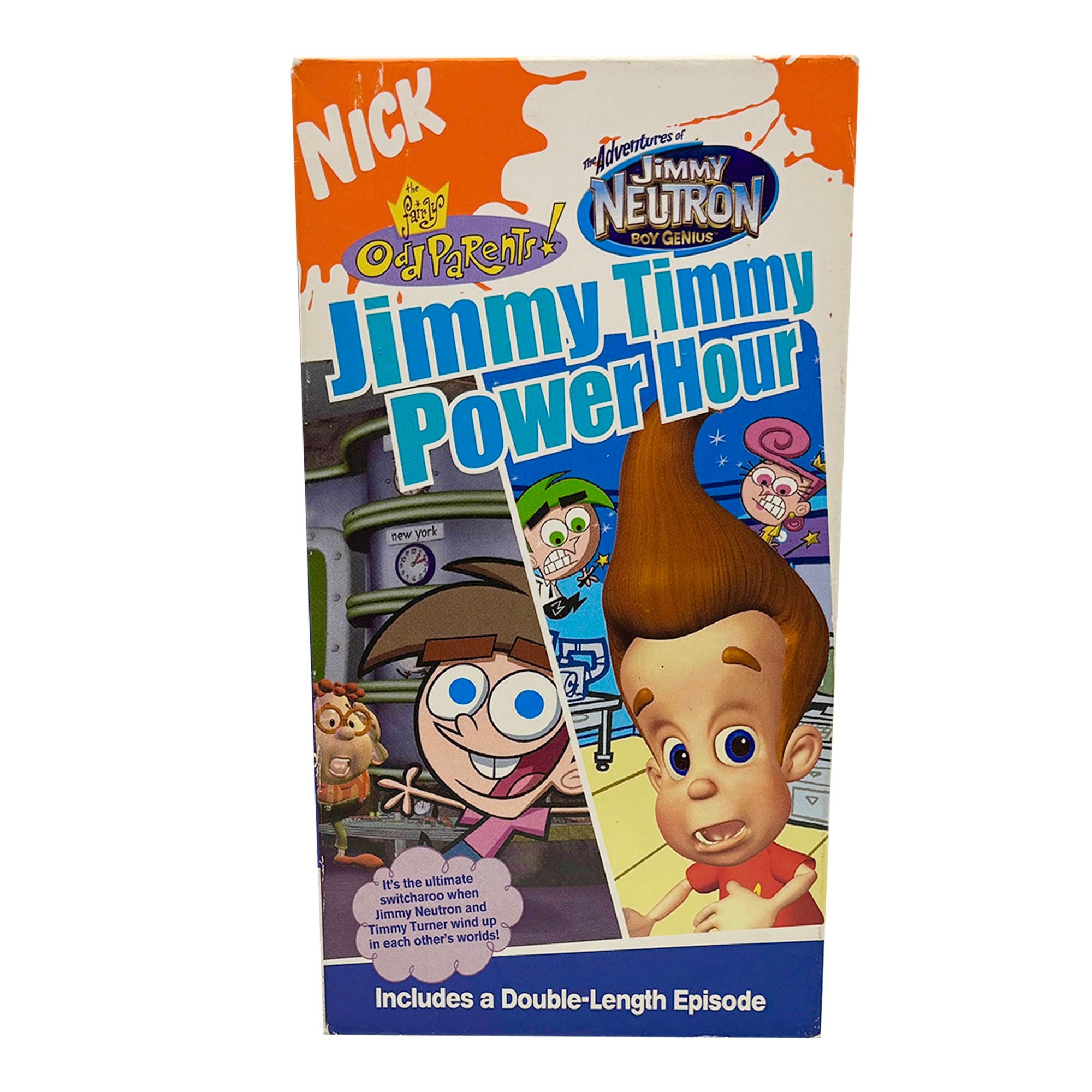 Jimmy Timmy Power Hour VHS Tape