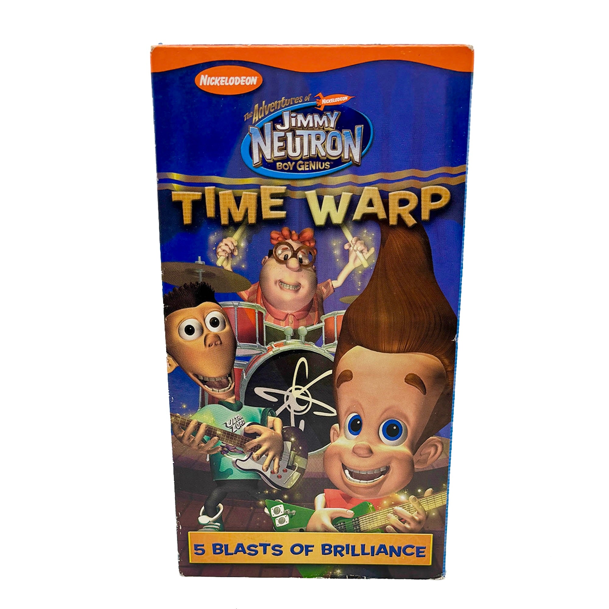 Jimmy Neutron time Warp VHS Tape