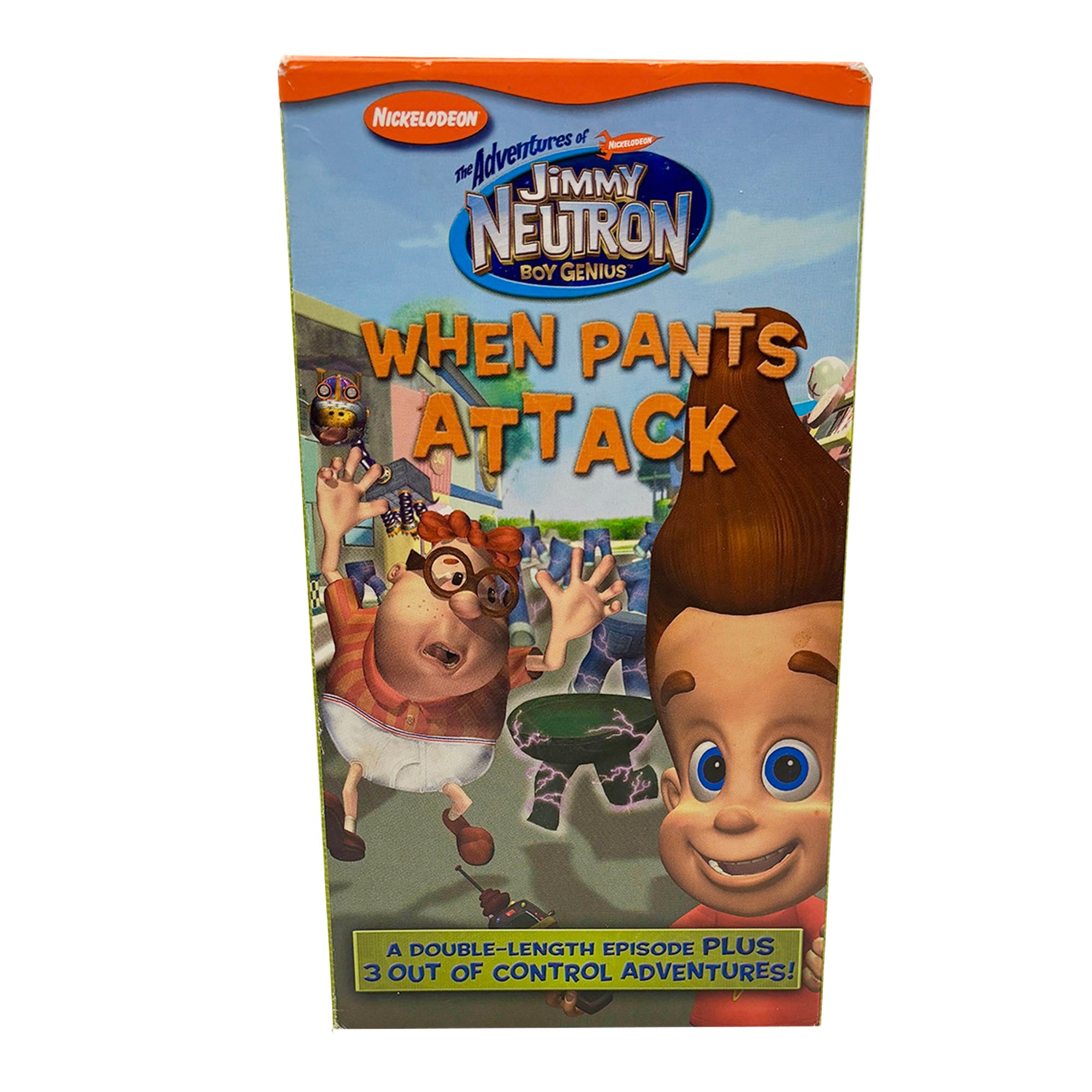 Jimmy Neutron When Pants Attack VHS Tape
