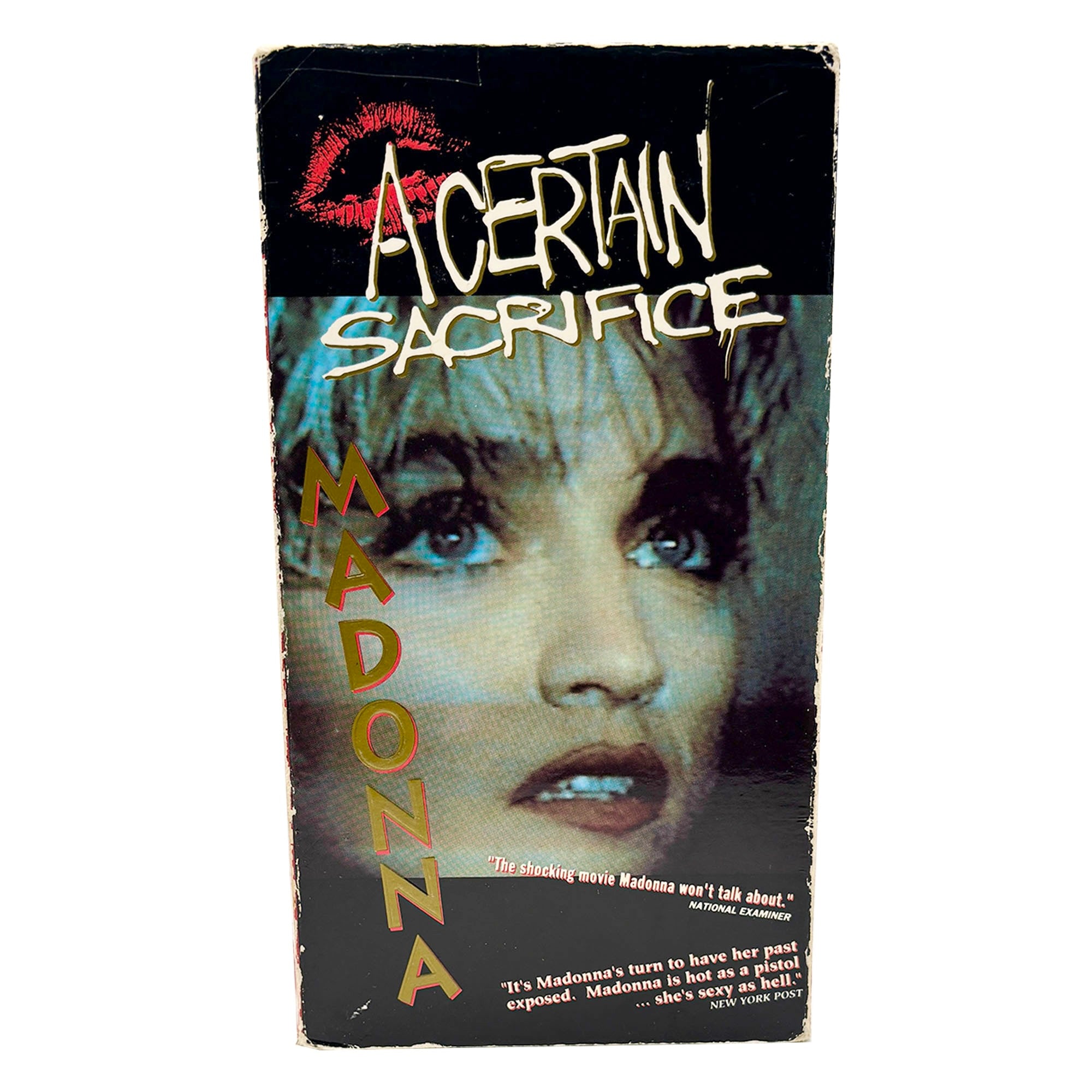 Madonna A Certain Sacrifice VHS Tape