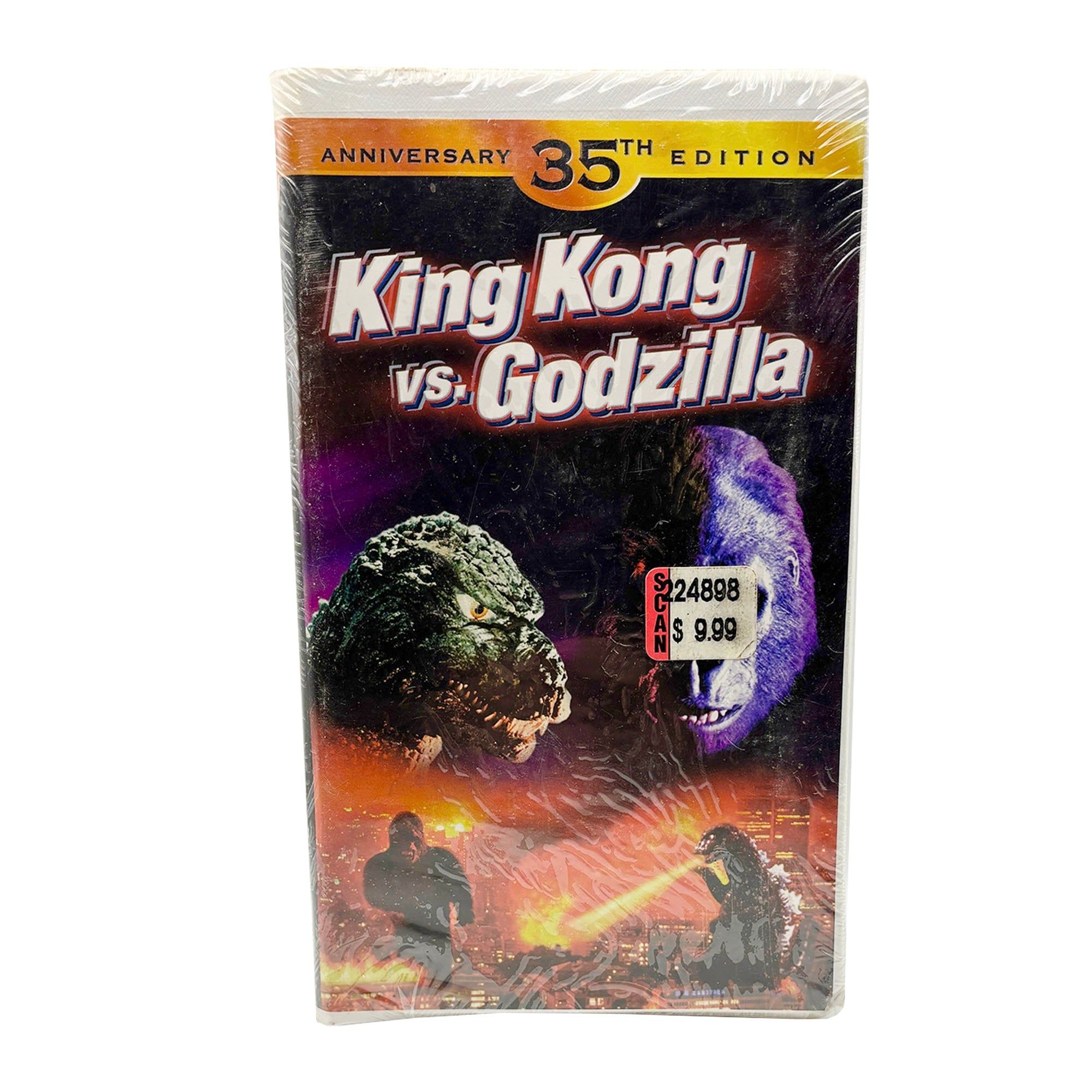 King Kong vs. Godzilla SEALED VHS Tape