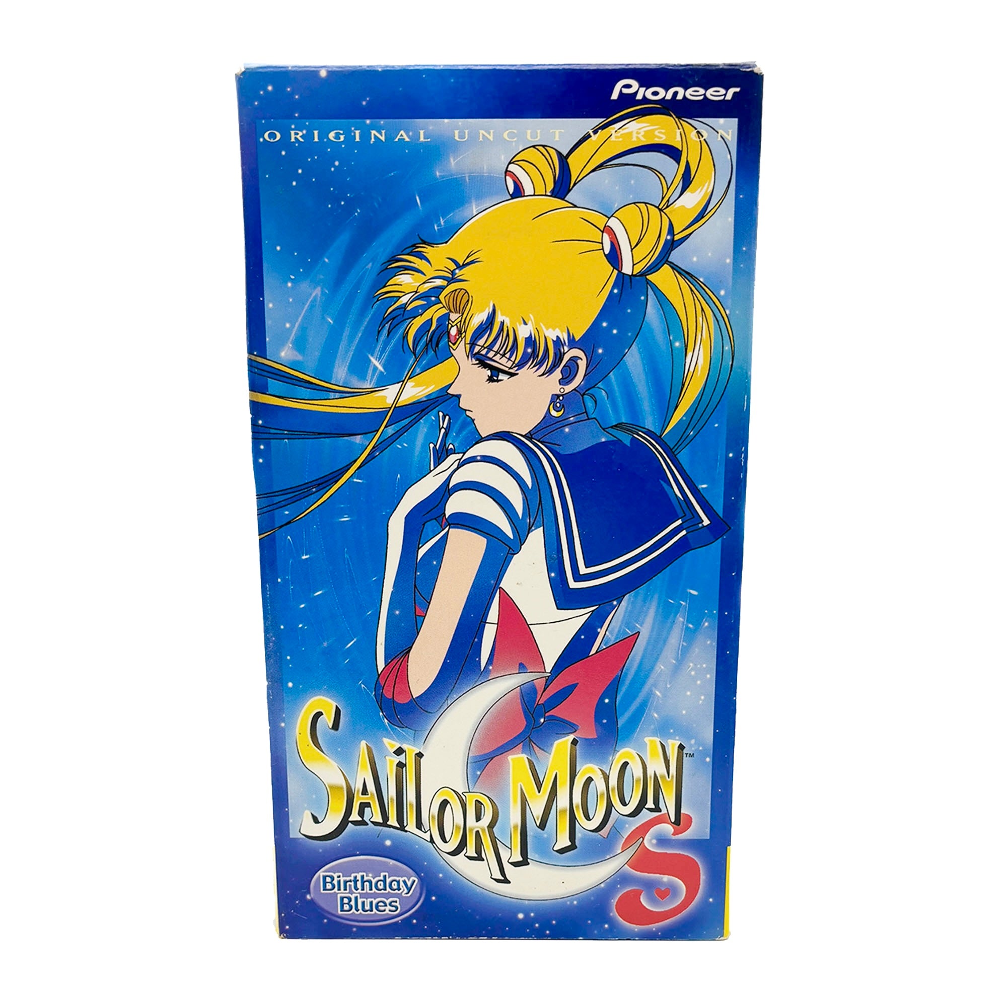 Sailor moon Birthday Blues Uncut VHS Tape