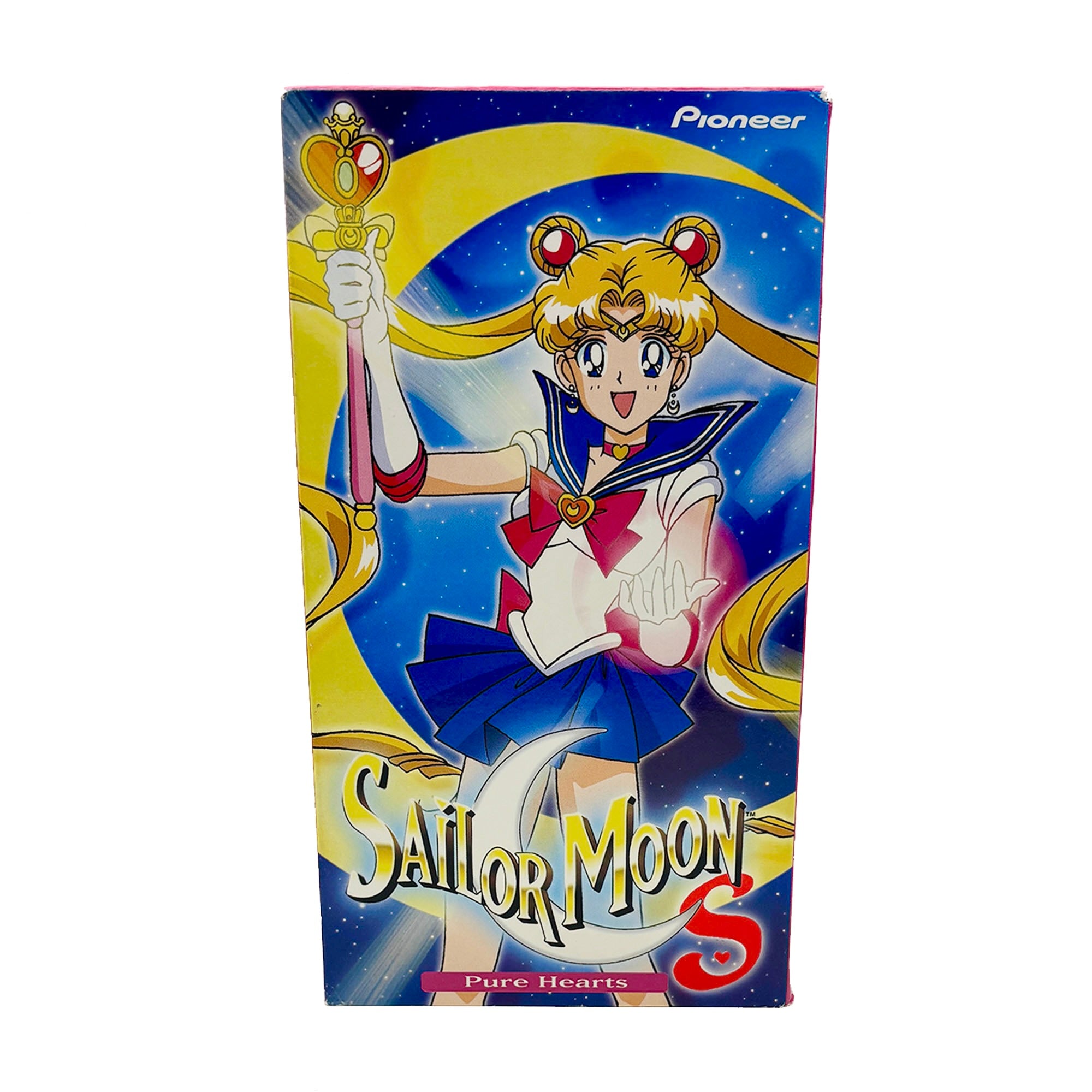 Sailor Moon S Pure Hearts VHS Tape
