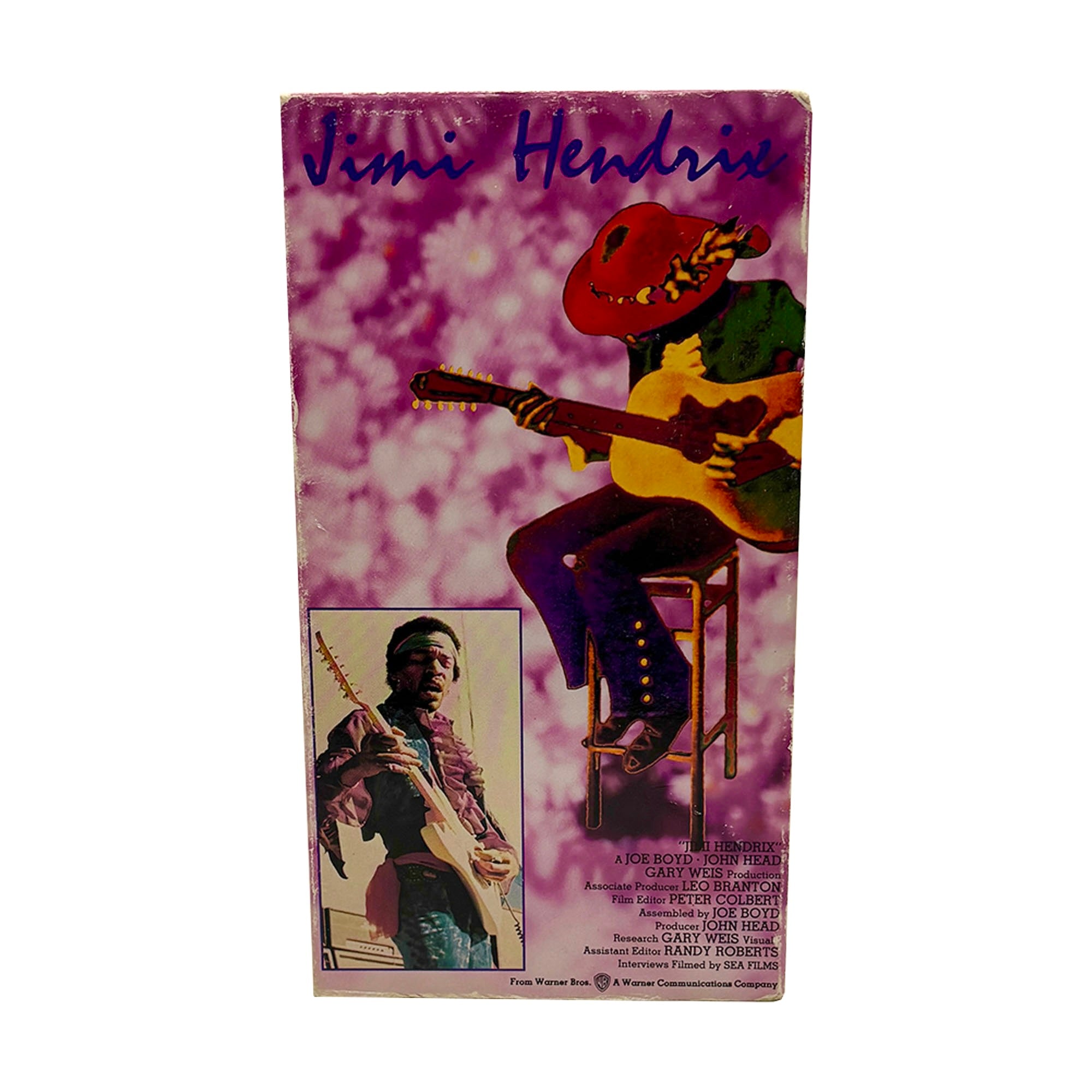 Jimi Hendrix VHS Tape