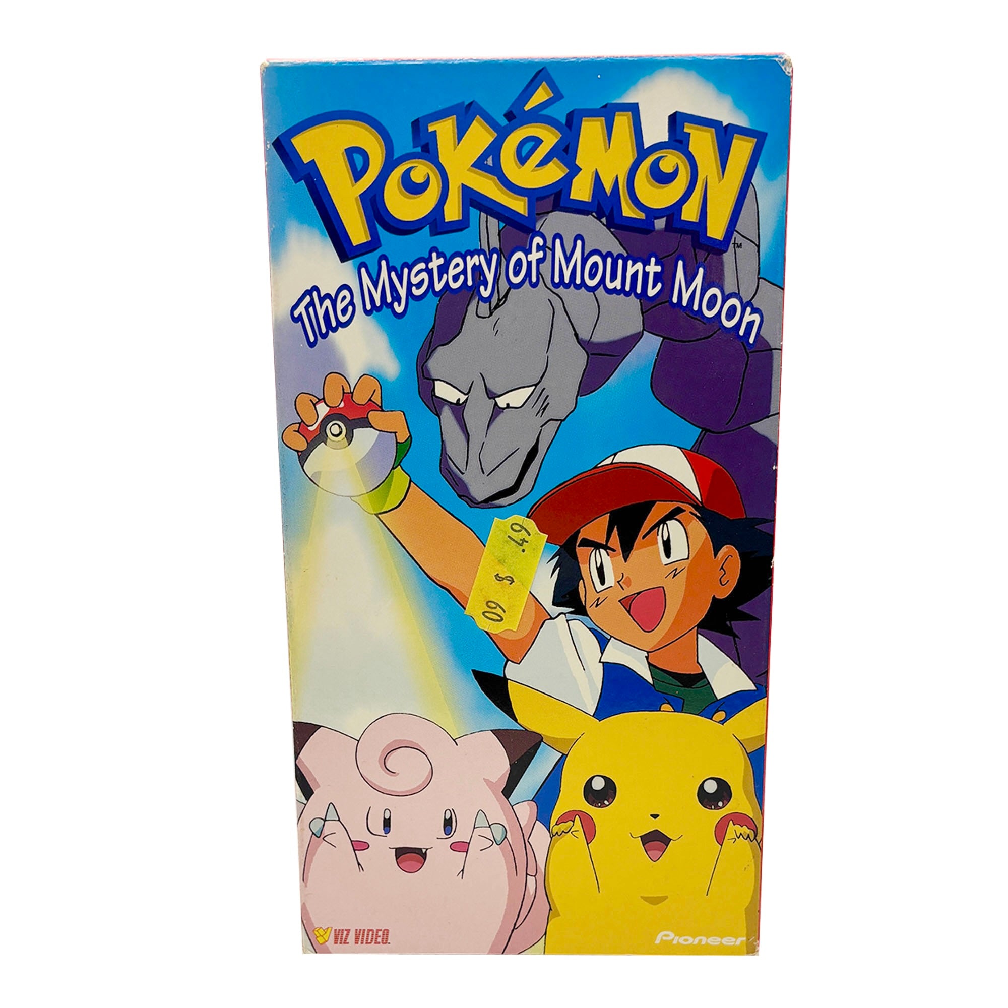 Pokemon The Mystery of Mount Moon VHS Tape