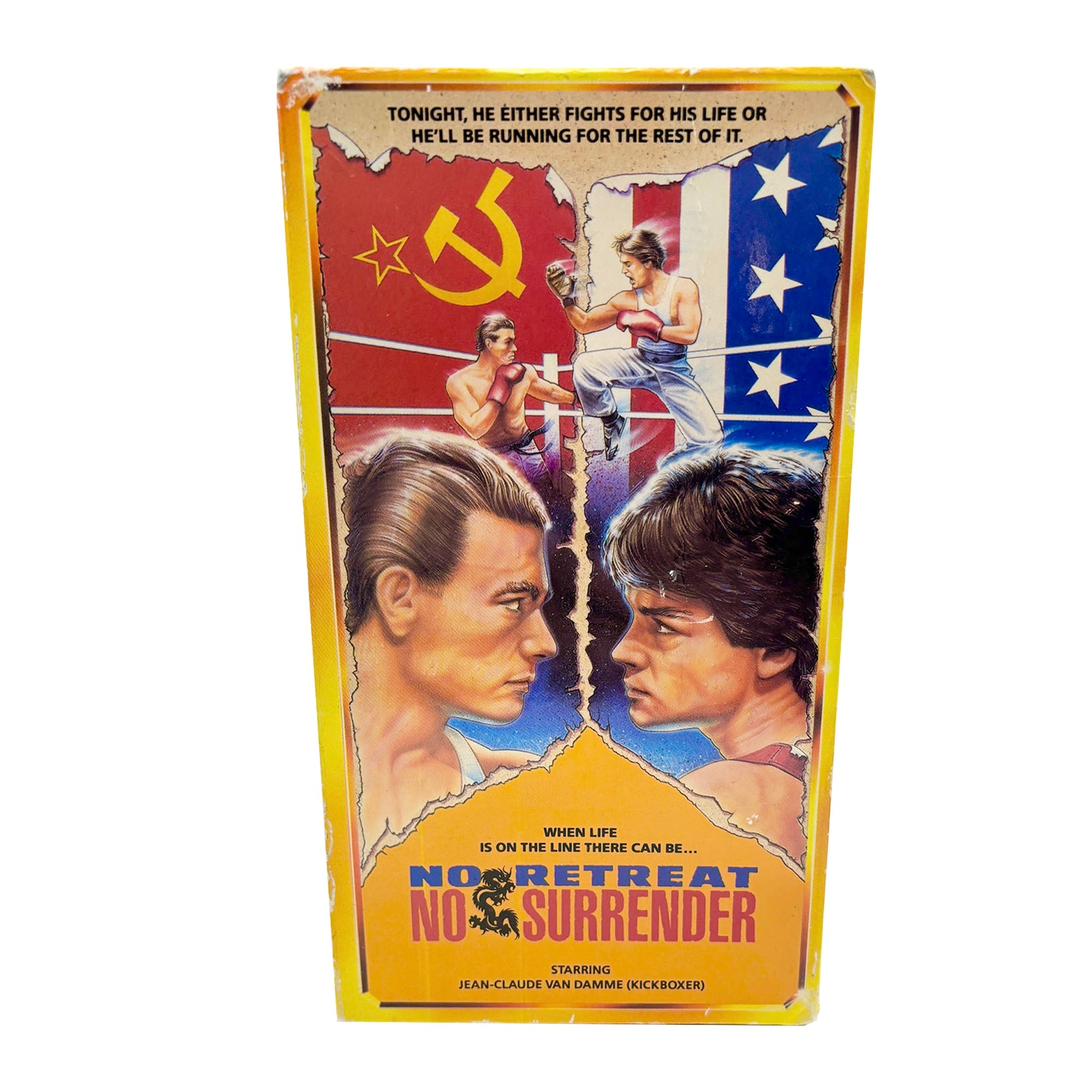 No Retreat No Surrender VHS Tape