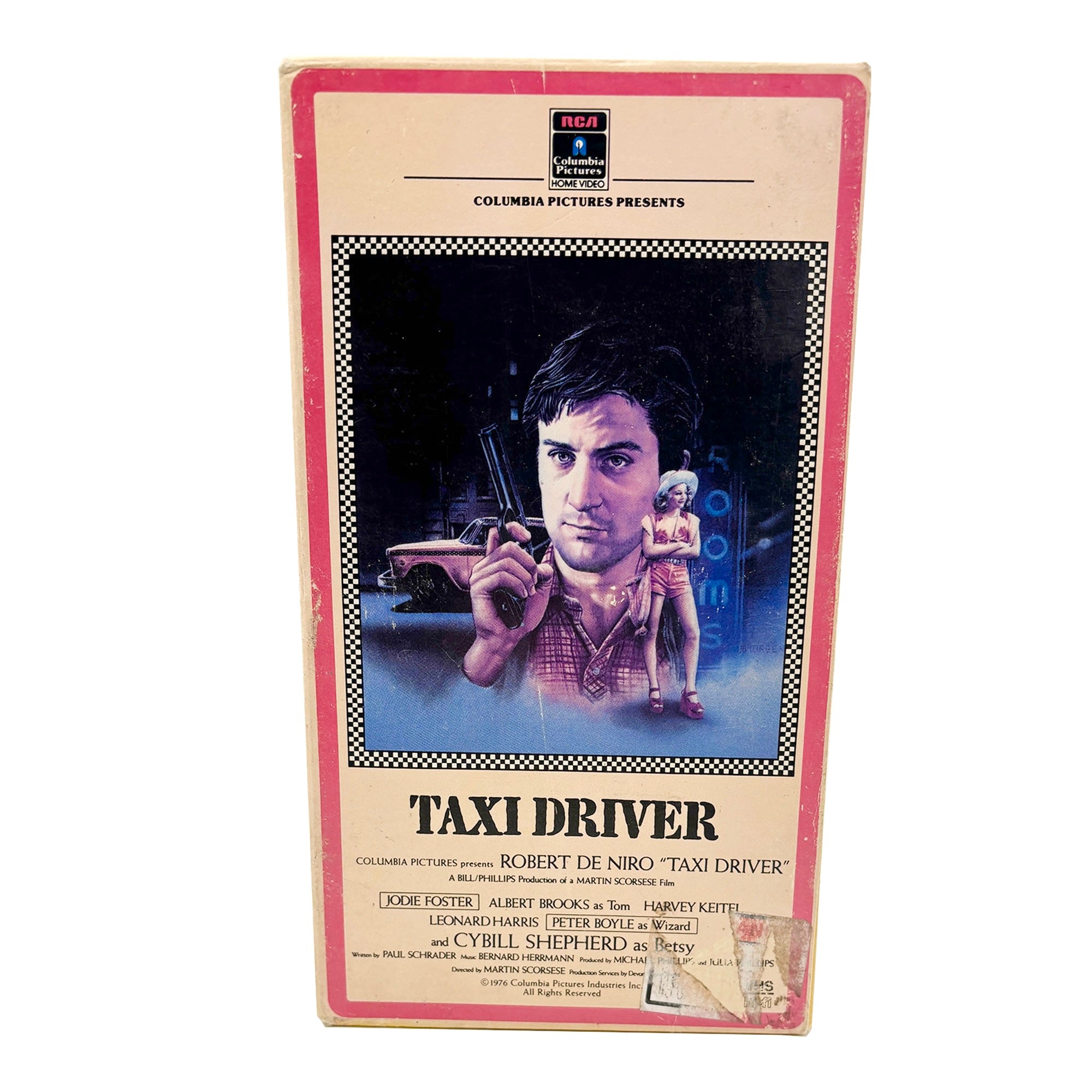 Taxi Driver VHS Tape