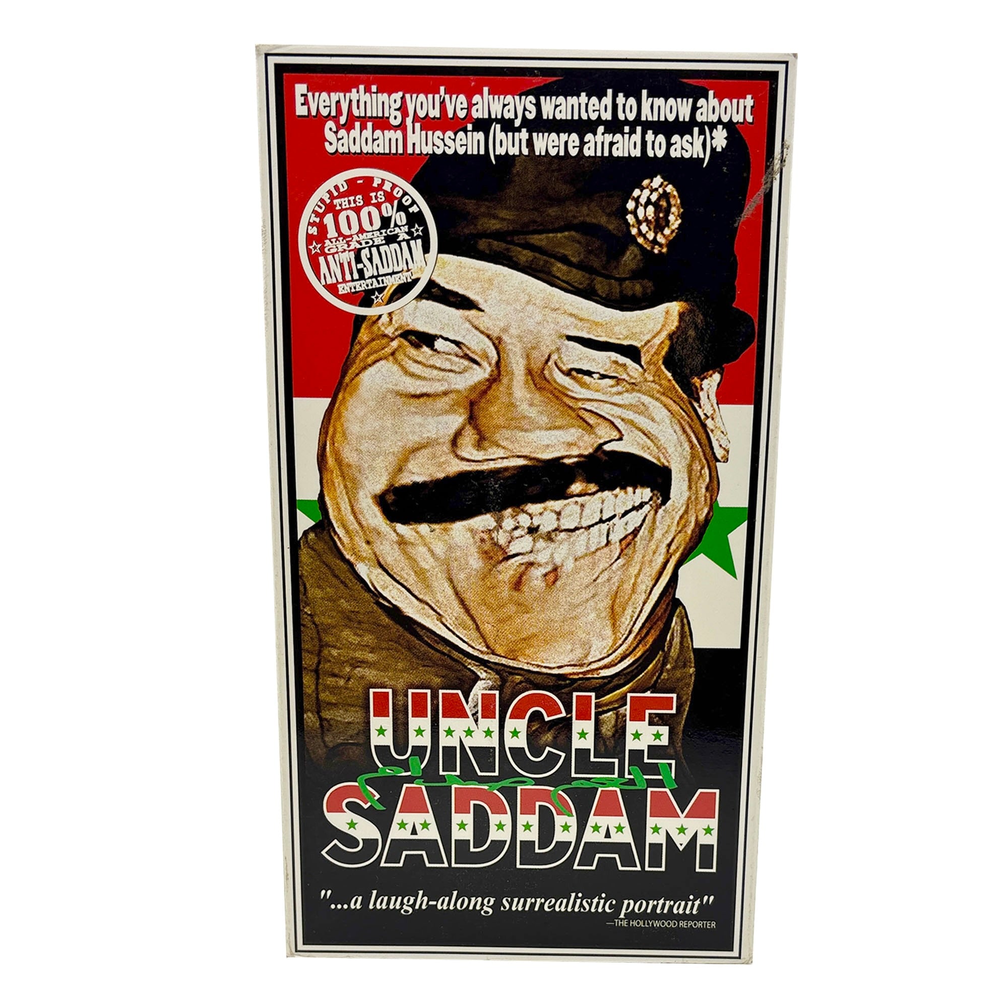 Uncle Saddam VHS Tape