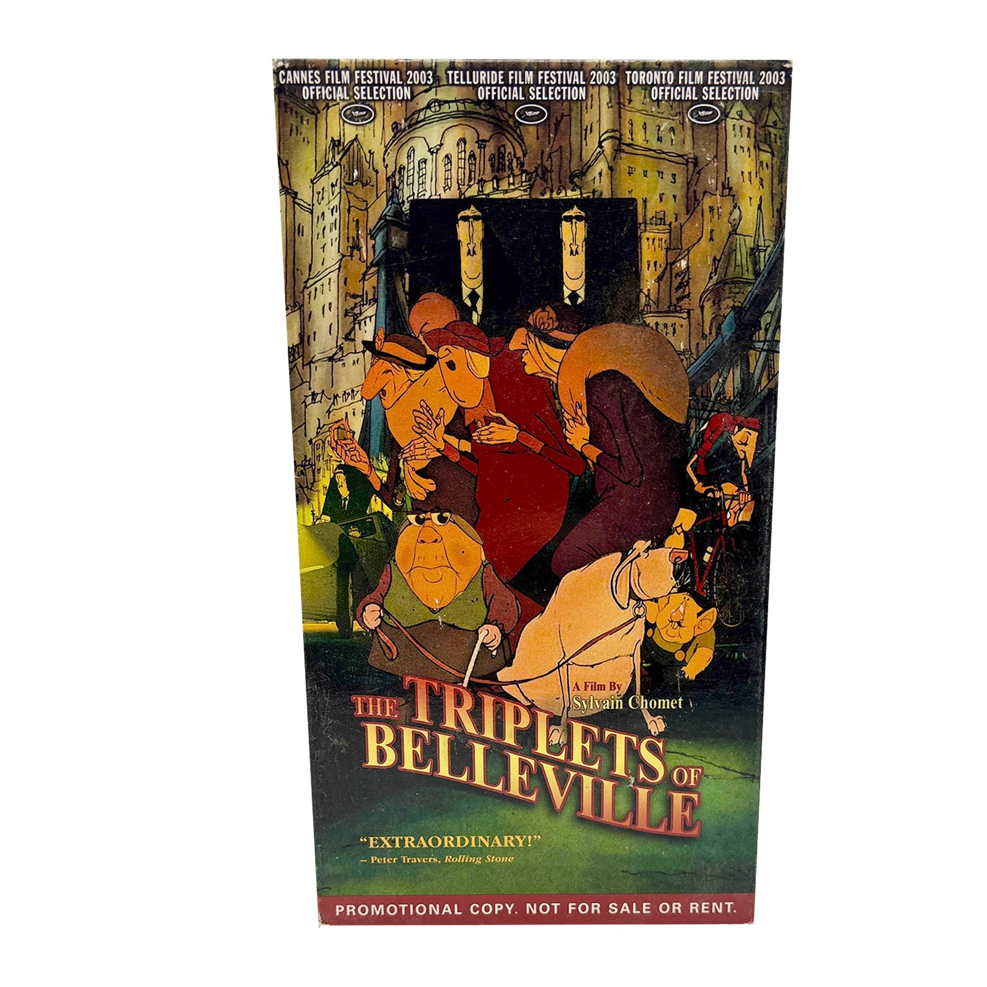 The Triplets of Belleville VHS Tape