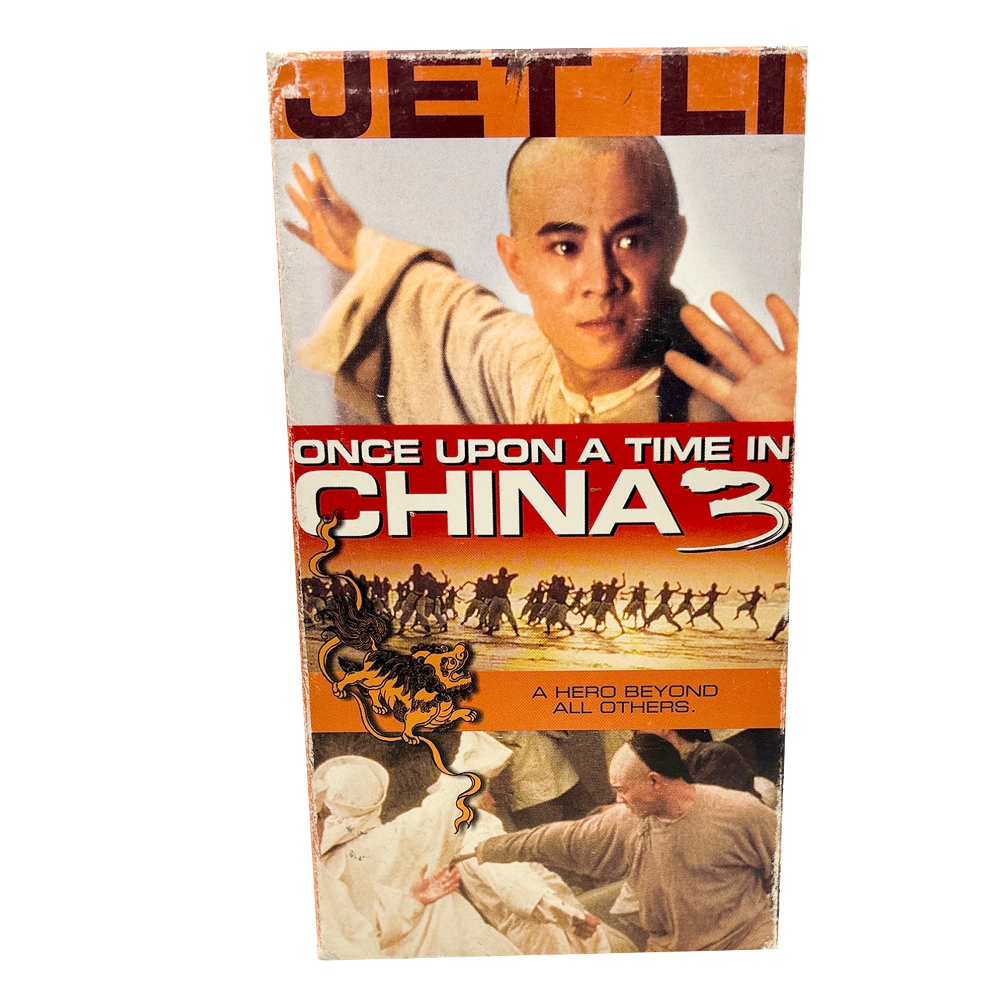 Once Upon a Time in China 3 VHS Tape
