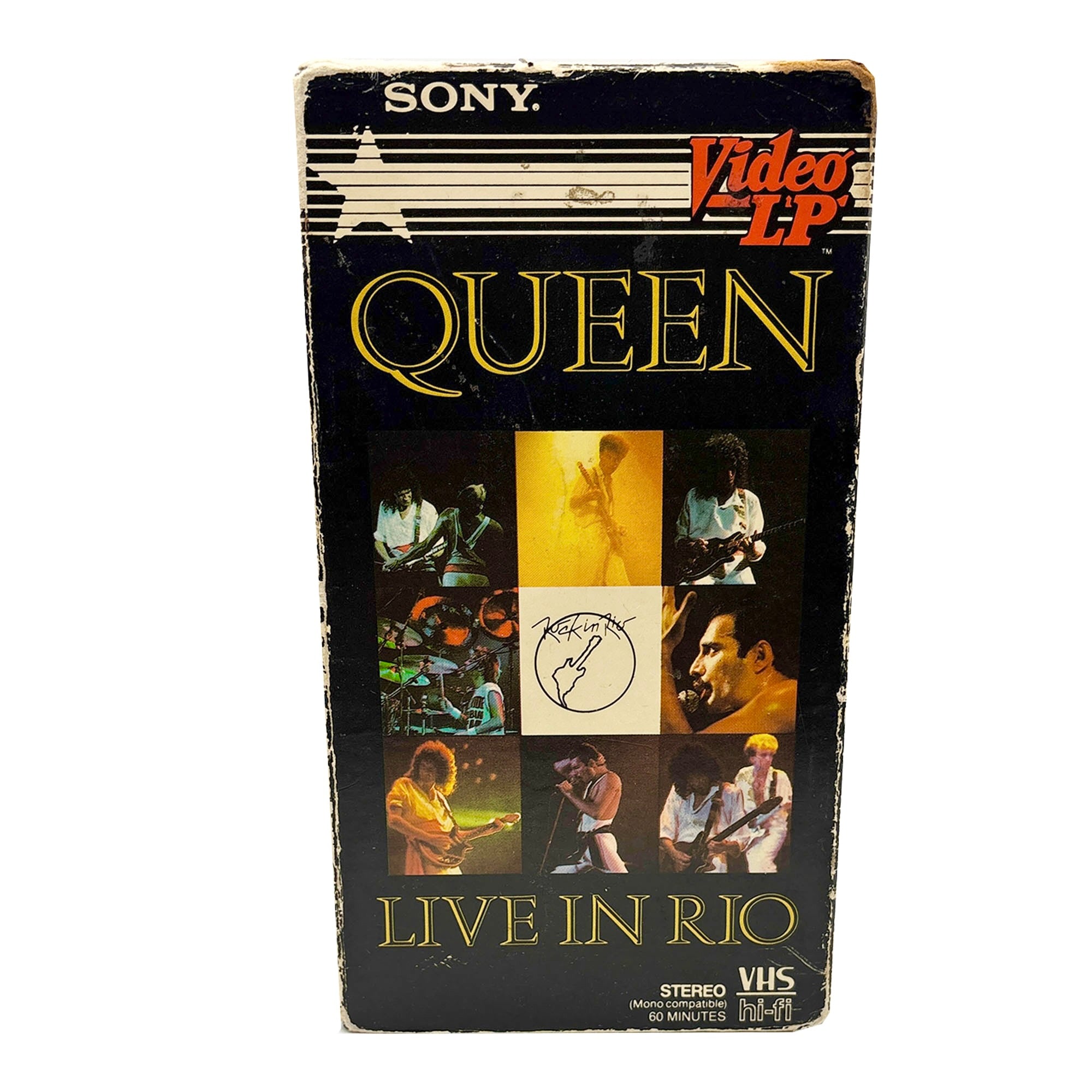 Queen Live in Rio VHS Tape