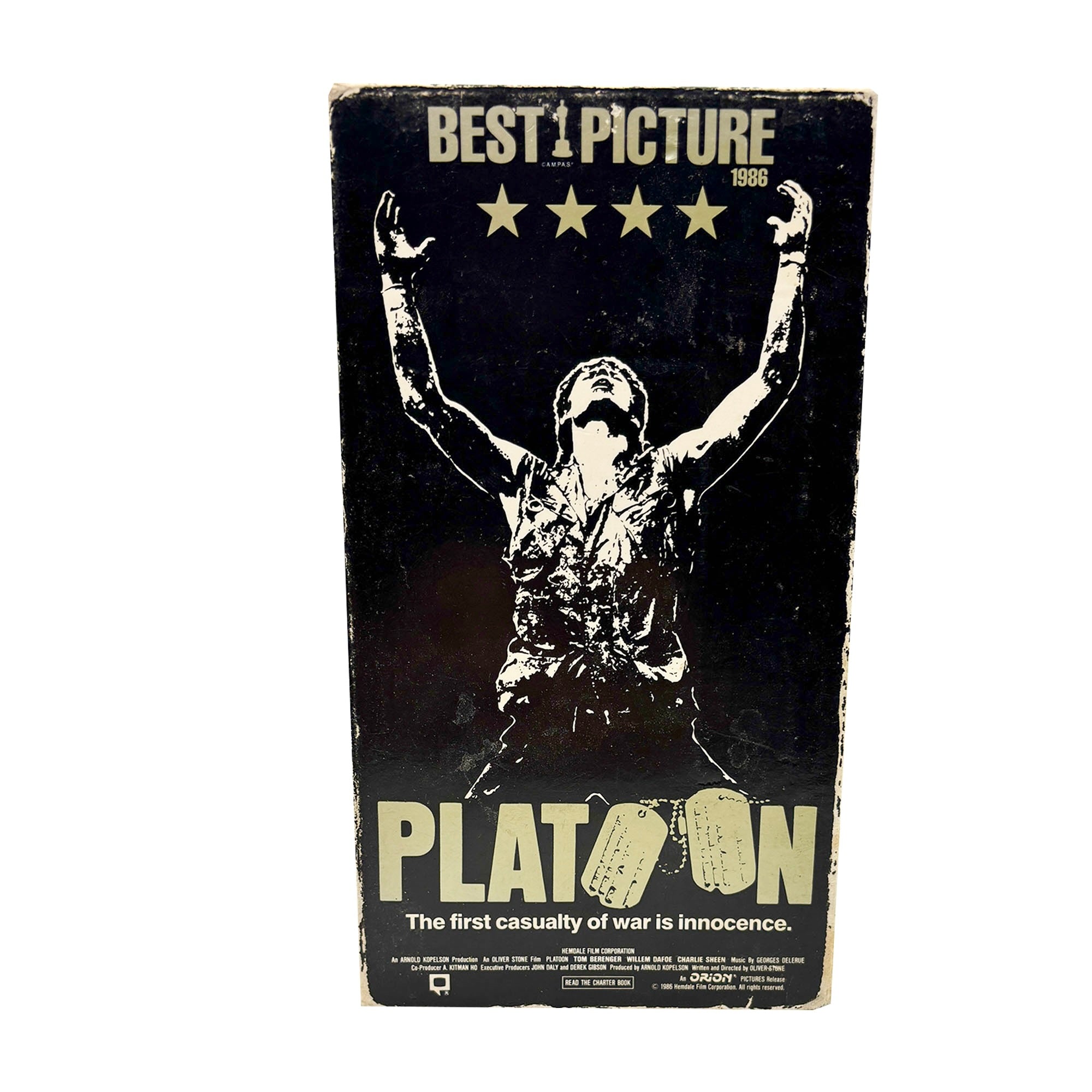 Platoon VHS Tape